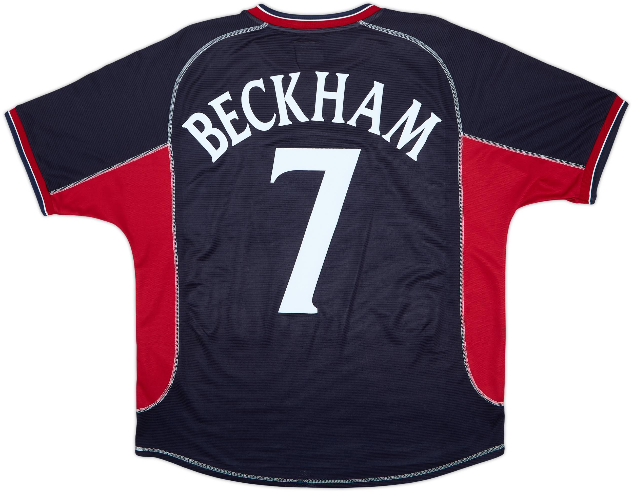 2000-01 Manchester United Third Shirt Beckham #7 (L)