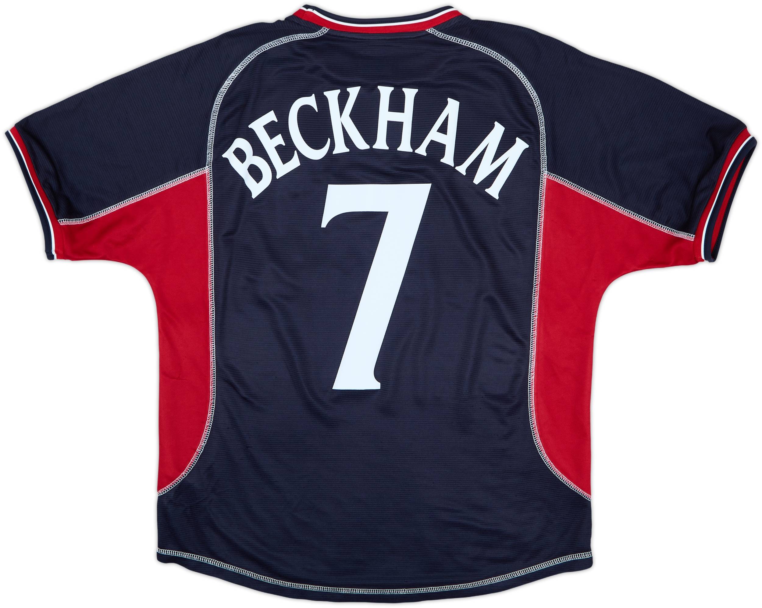 2000-01 Manchester United Third Shirt Beckham #7 (M)