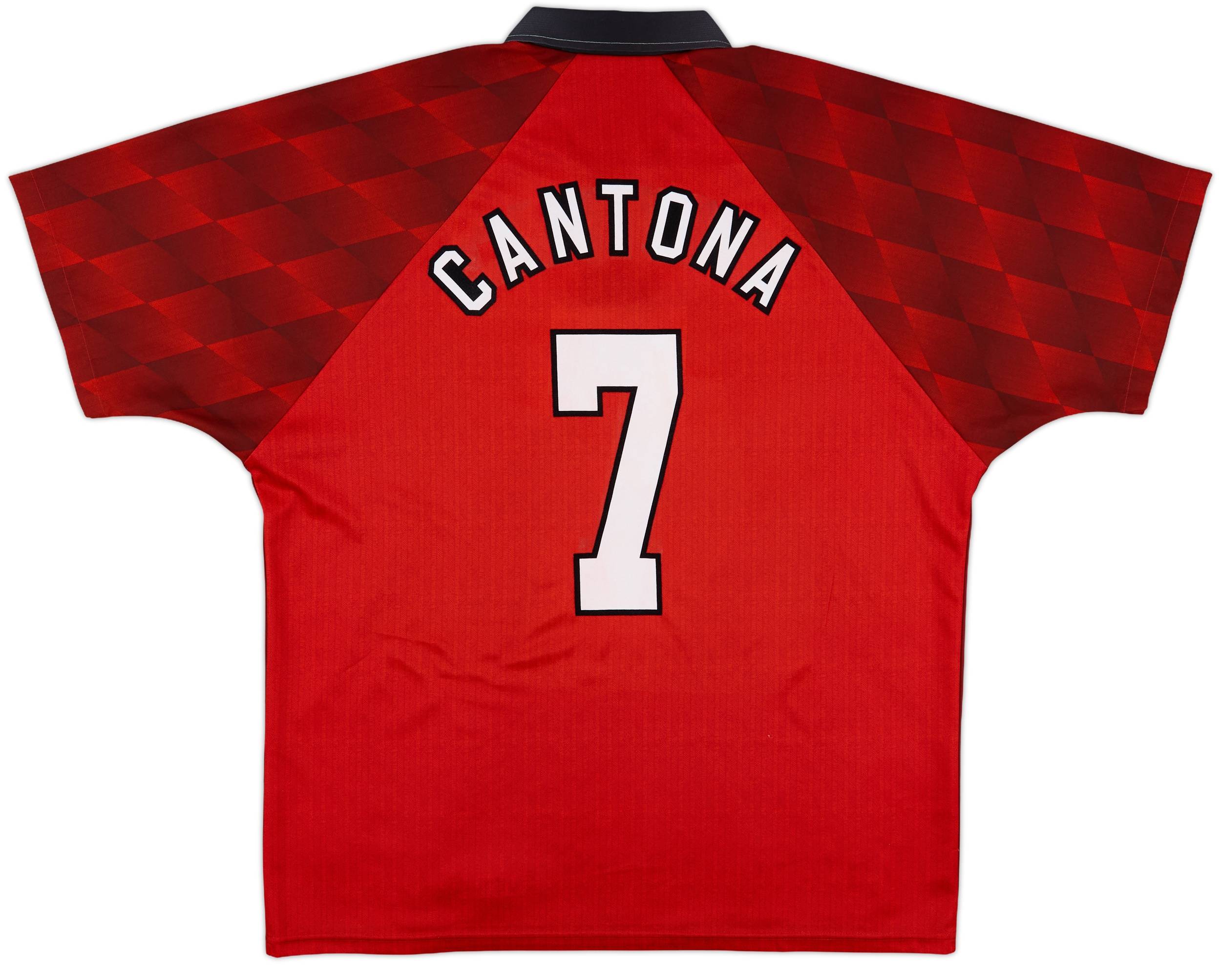 1996-98 Manchester United Home Shirt Cantona #7 (XL)