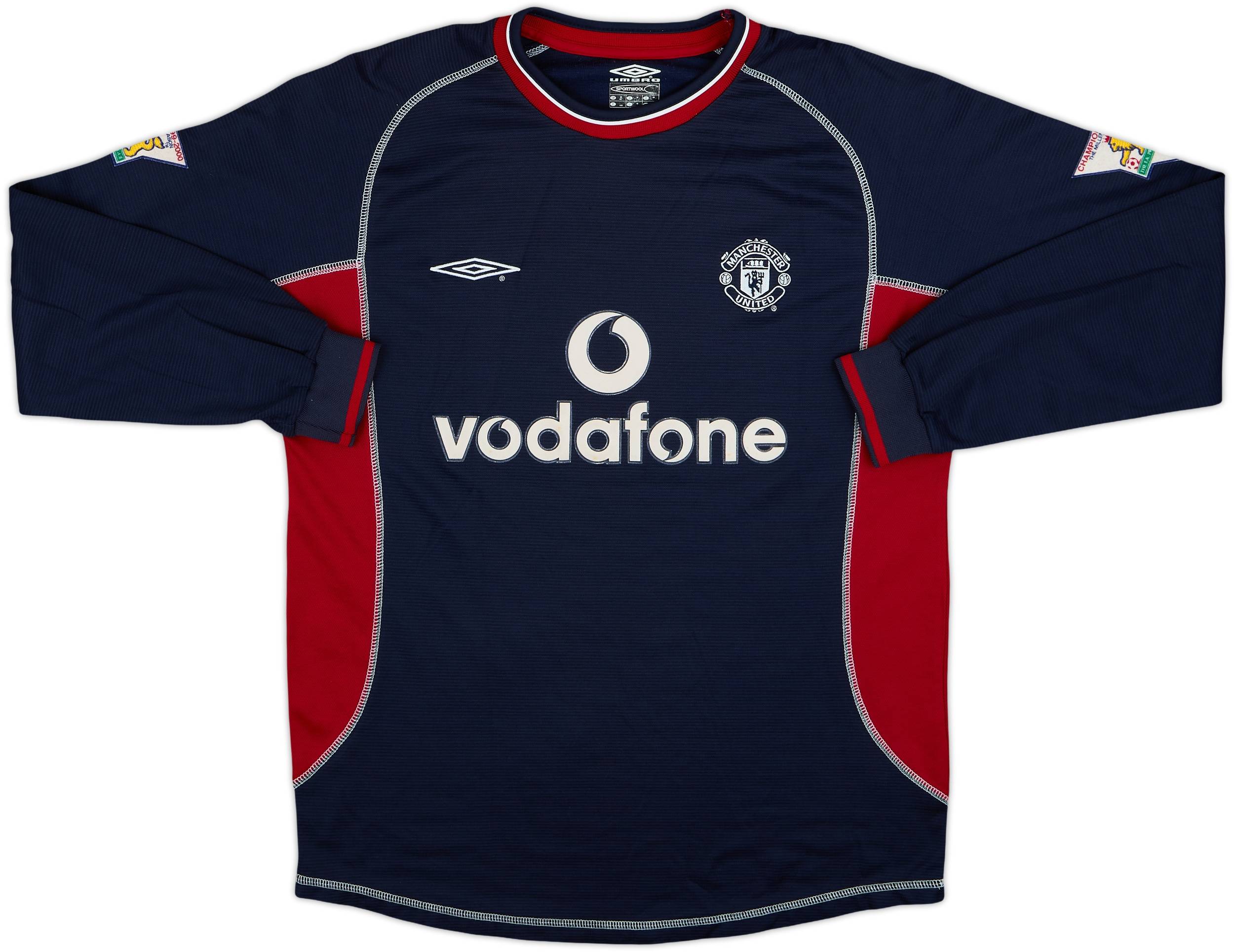 2000-01 Manchester United Third L/S Shirt (M)