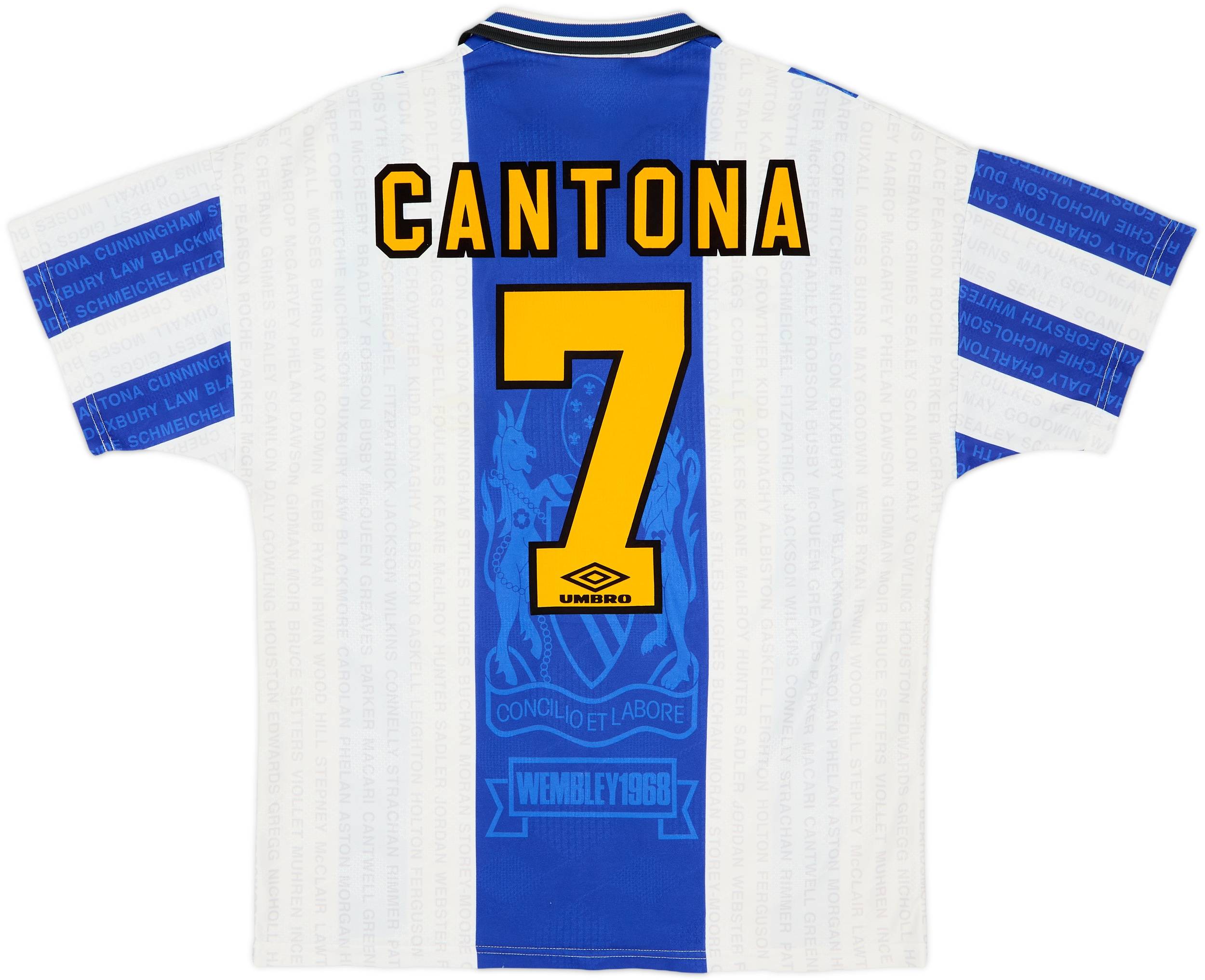 1994-96 Manchester United Third Shirt Cantona #7 (L)