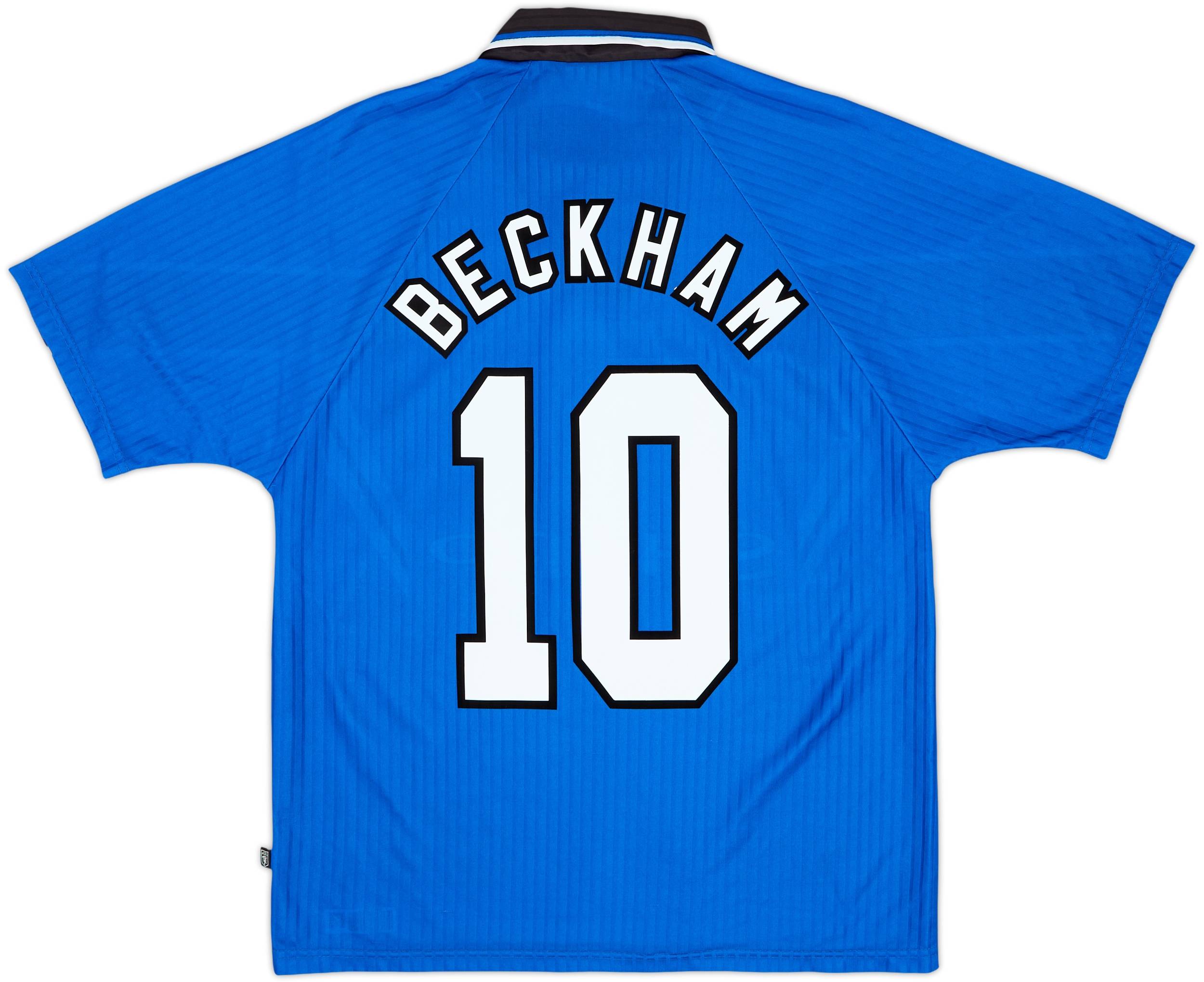 1996-98 Manchester United Third Shirt Beckham #10 (M)
