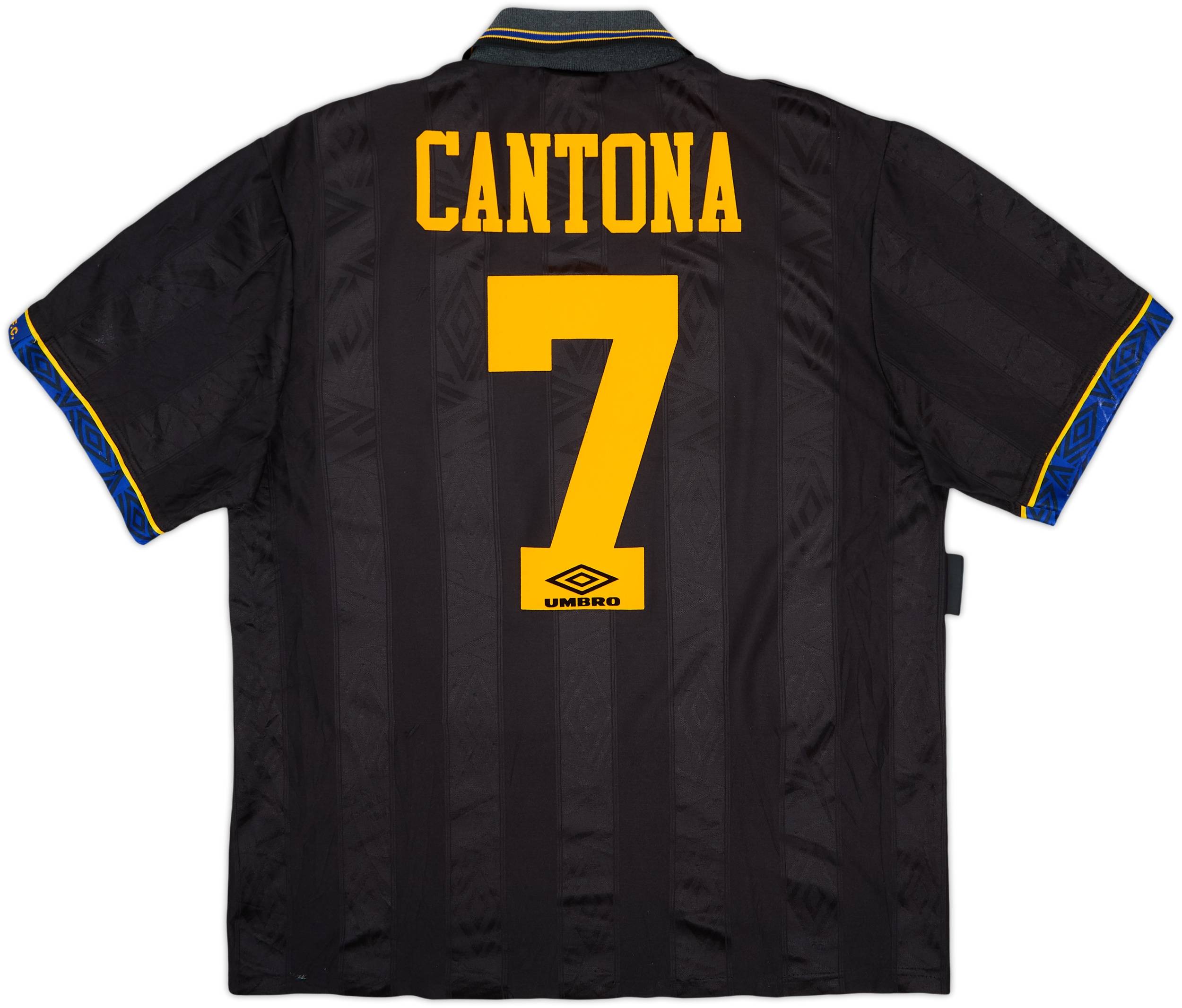 1993-95 Manchester United Away Shirt Cantona #7 (L)