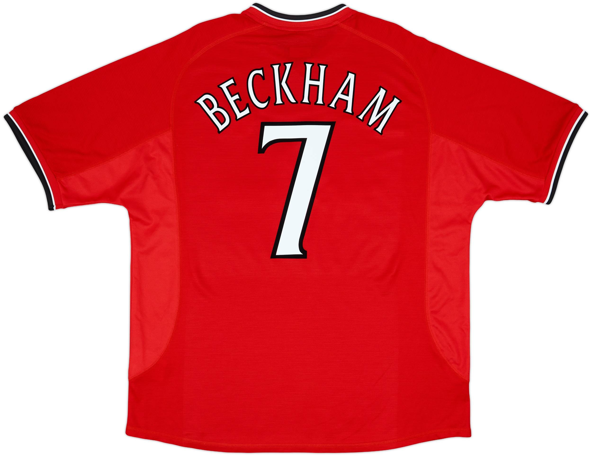 2000-02 Manchester United Home Shirt Beckham #7 (XXL)