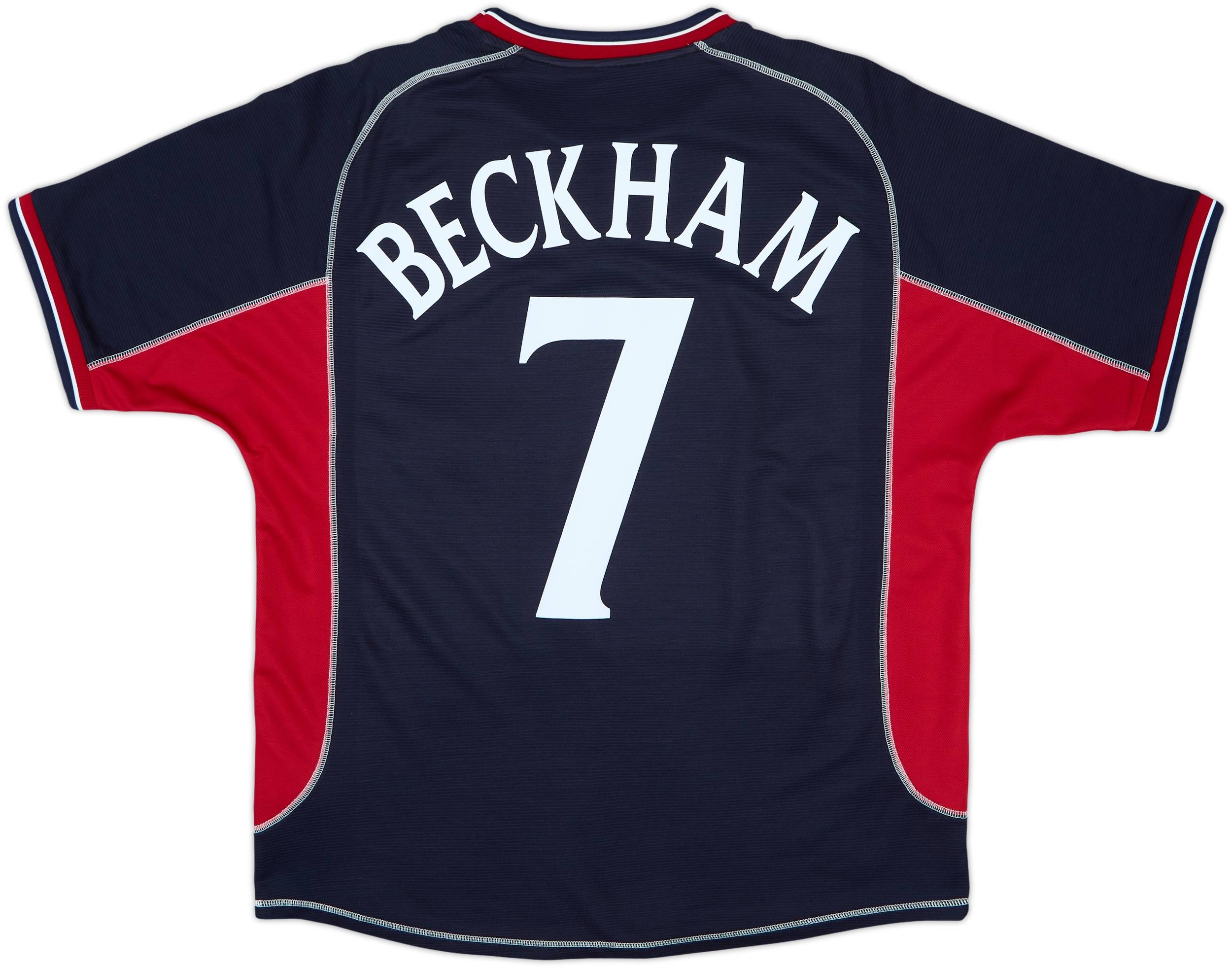 2000-01 Manchester United Third Shirt Beckham #7 (L)