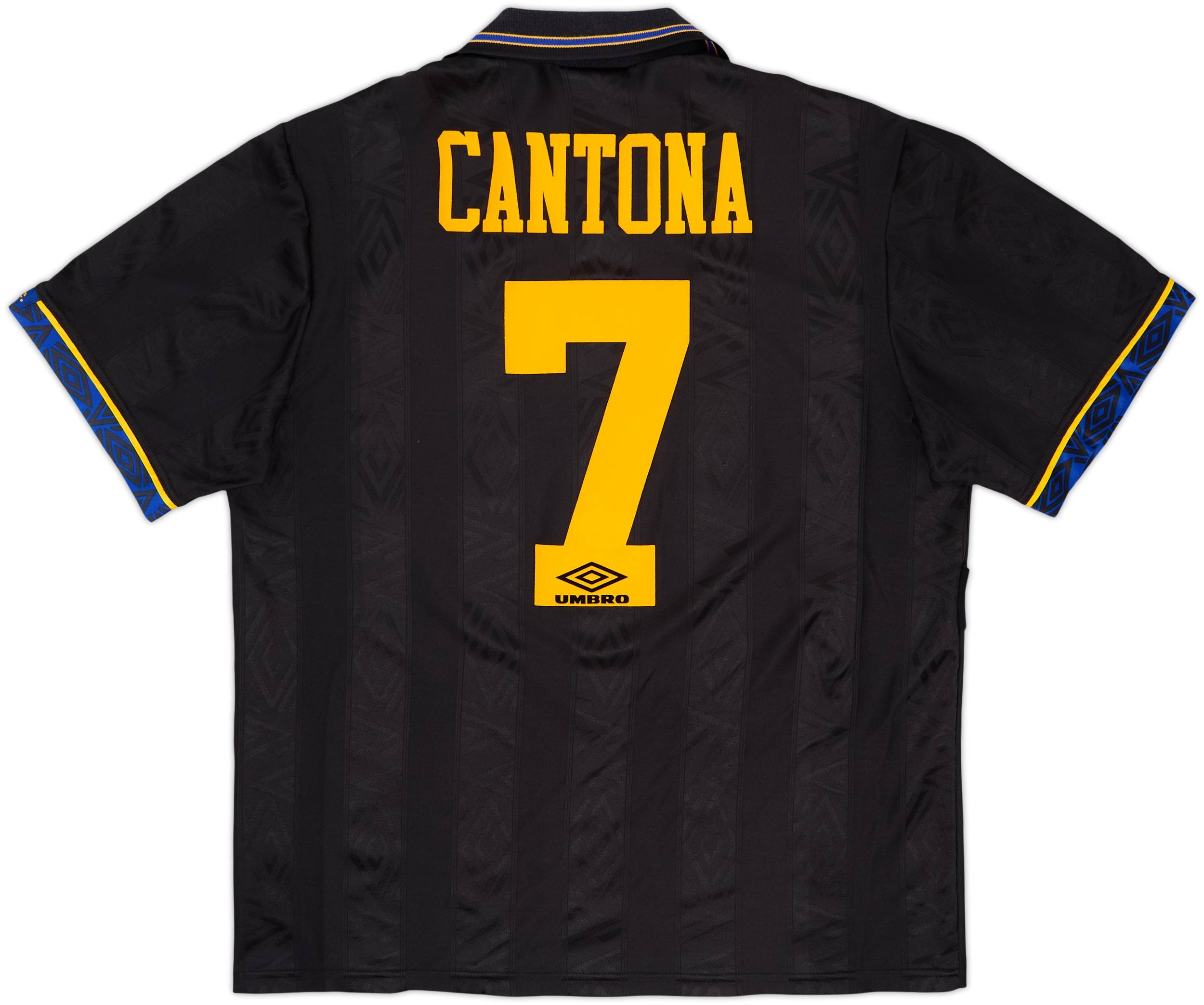 1993-95 Manchester United Away Shirt Cantona #7 (L)