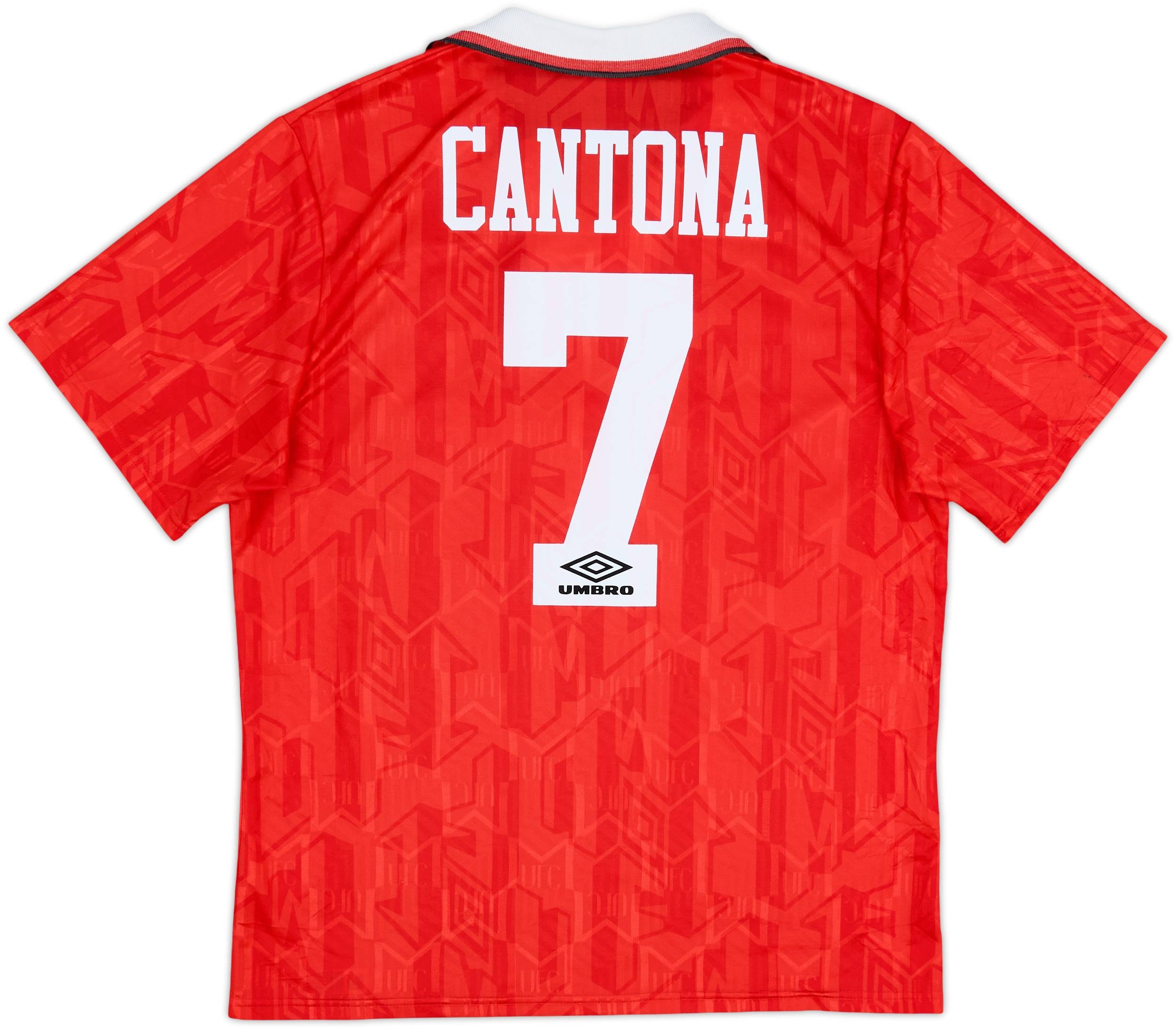 1992-94 Manchester United Home Shirt Cantona #7 (L)
