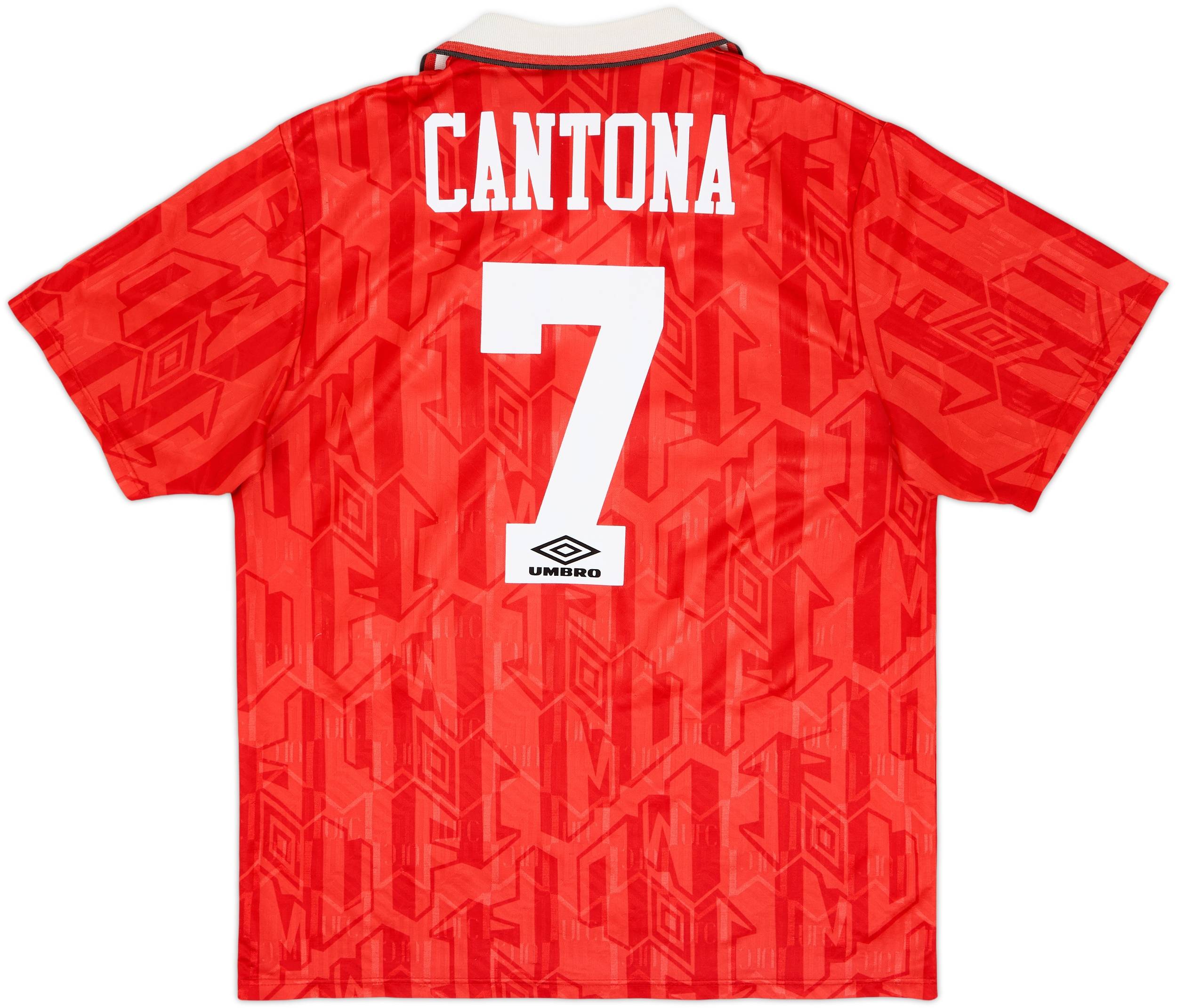 1992-94 Manchester United Home Shirt Cantona #7 (XL)