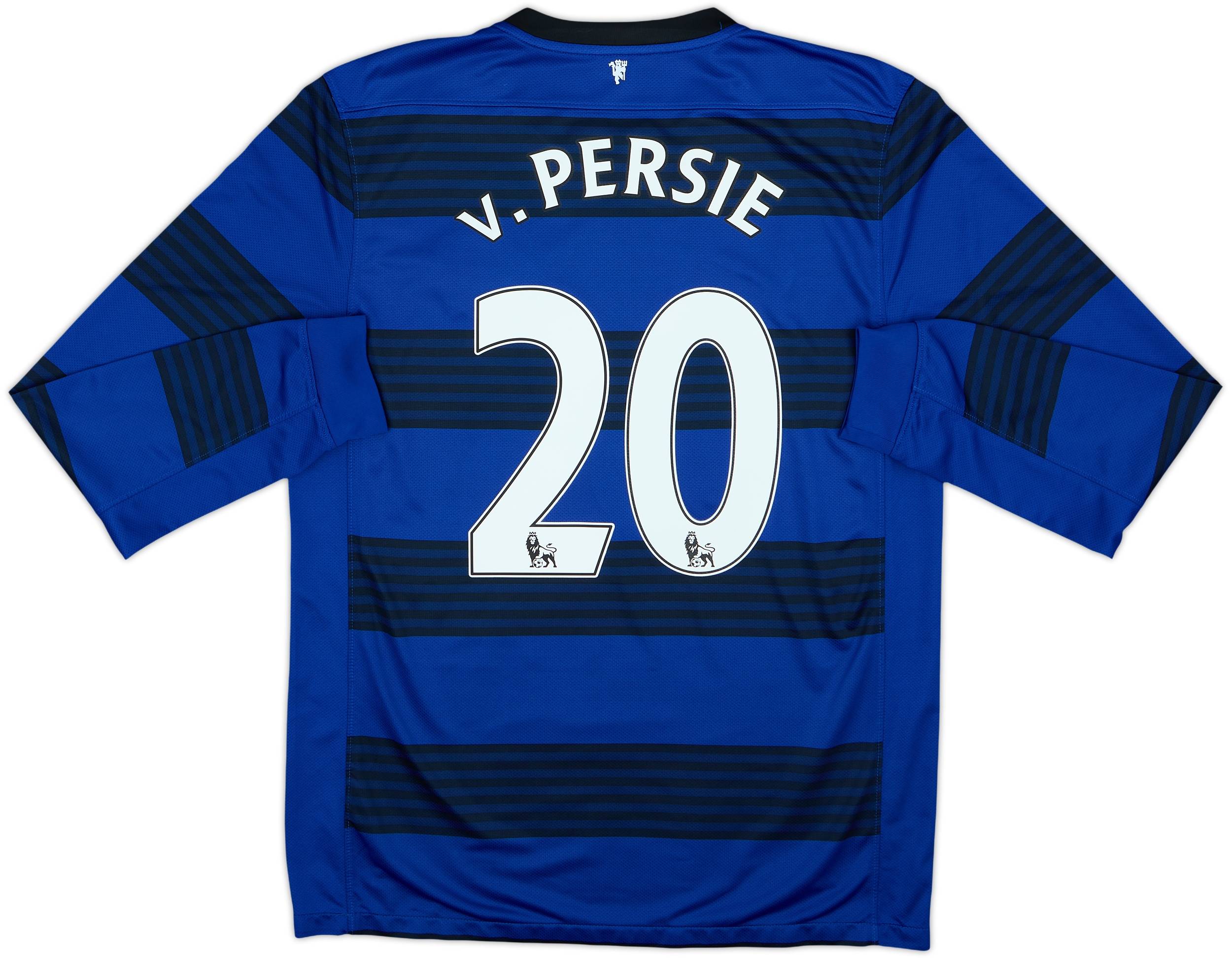 2011-13 Manchester United Away L/S Shirt v.Persie #20 (M)