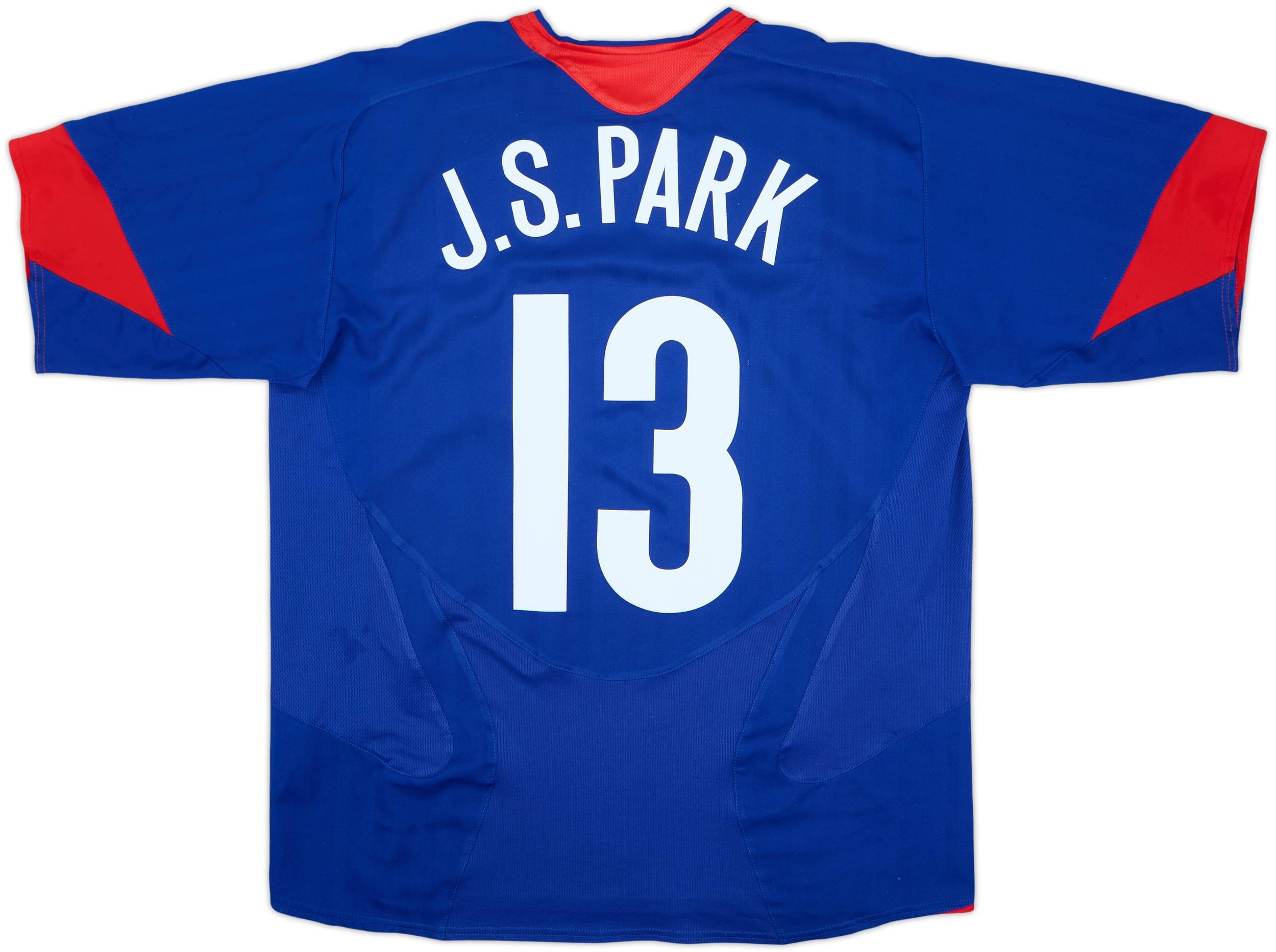 2005-06 Manchester United Away Shirt J.S.Park #13 (L)