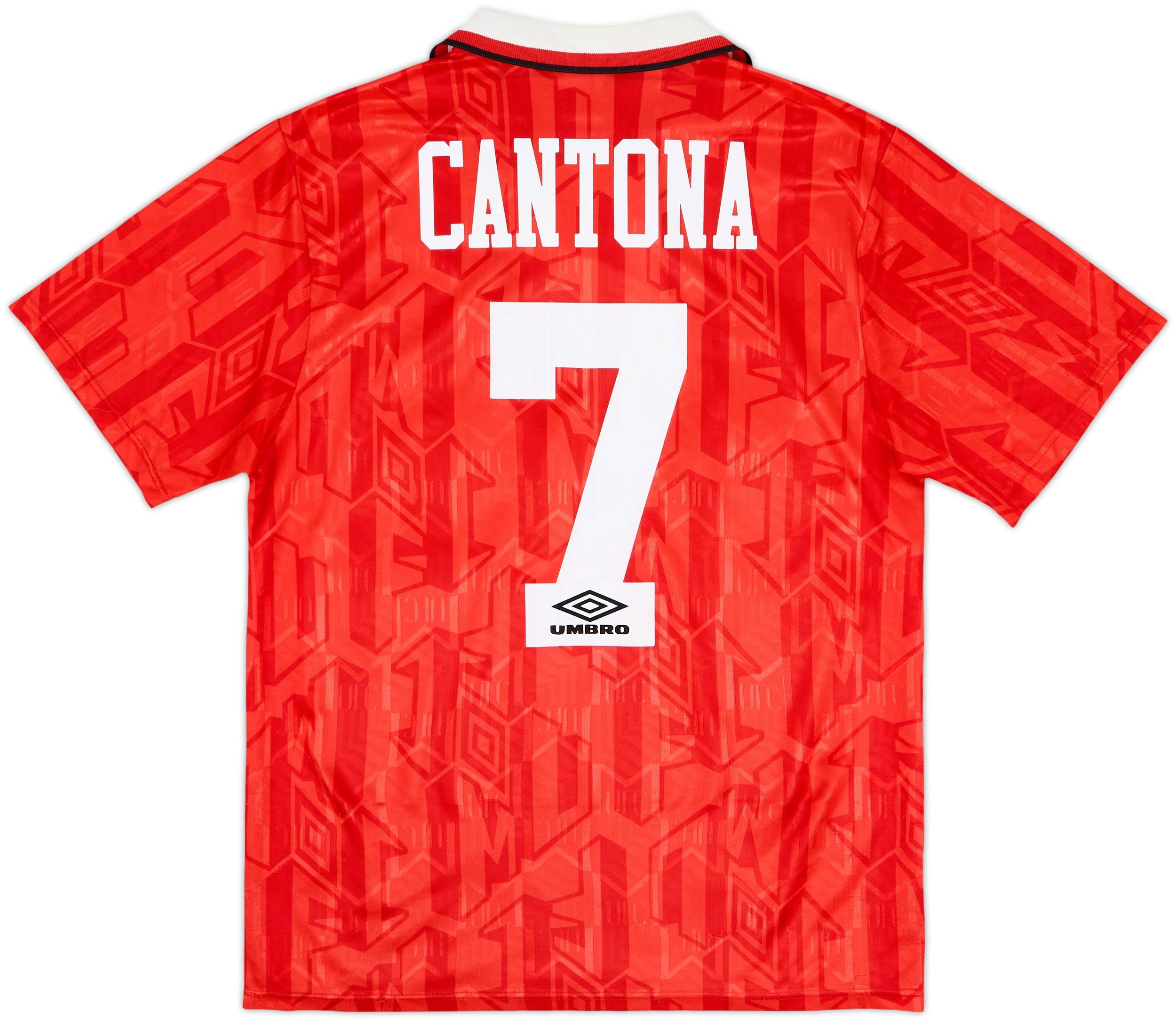 1992-94 Manchester United Home Shirt Cantona #7 (M)