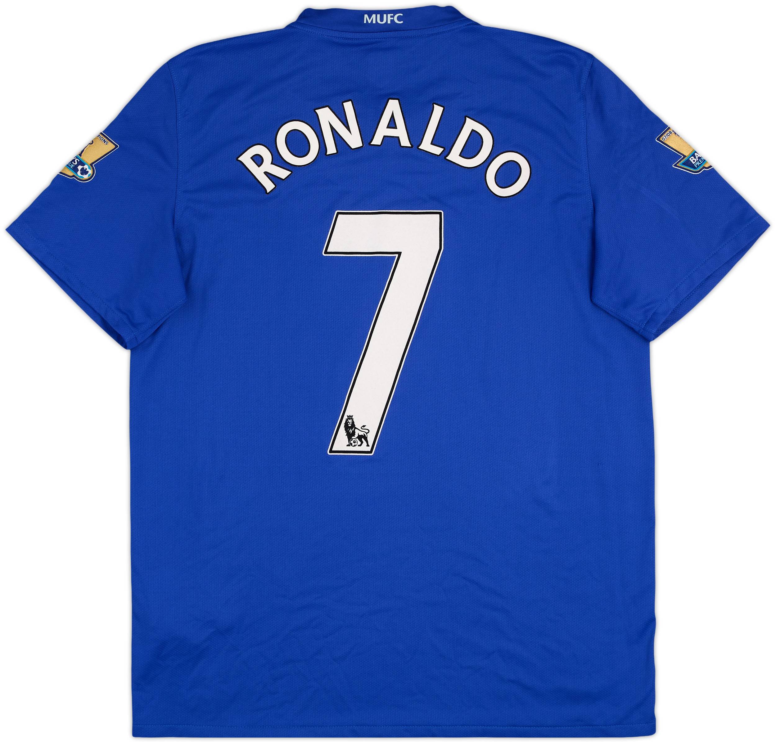 2008-09 Manchester United Third Shirt Ronaldo #7 (L)