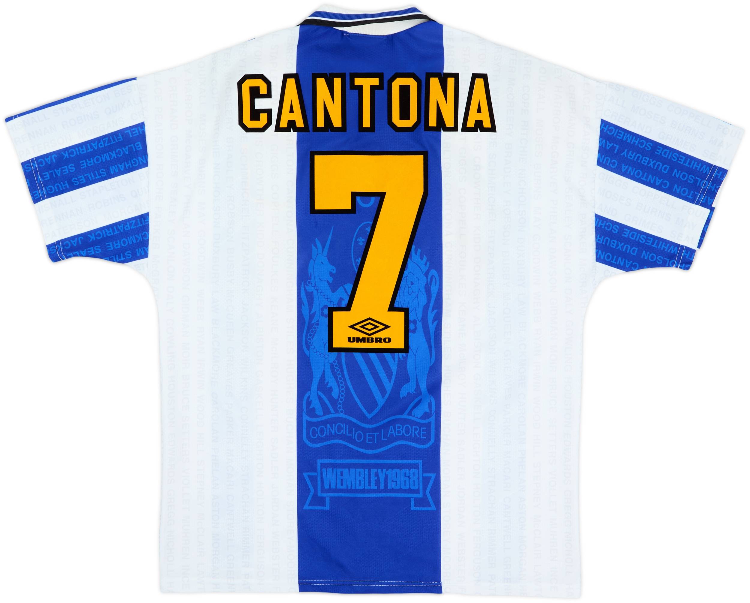 1994-96 Manchester United Third Shirt Cantona #7 (L)
