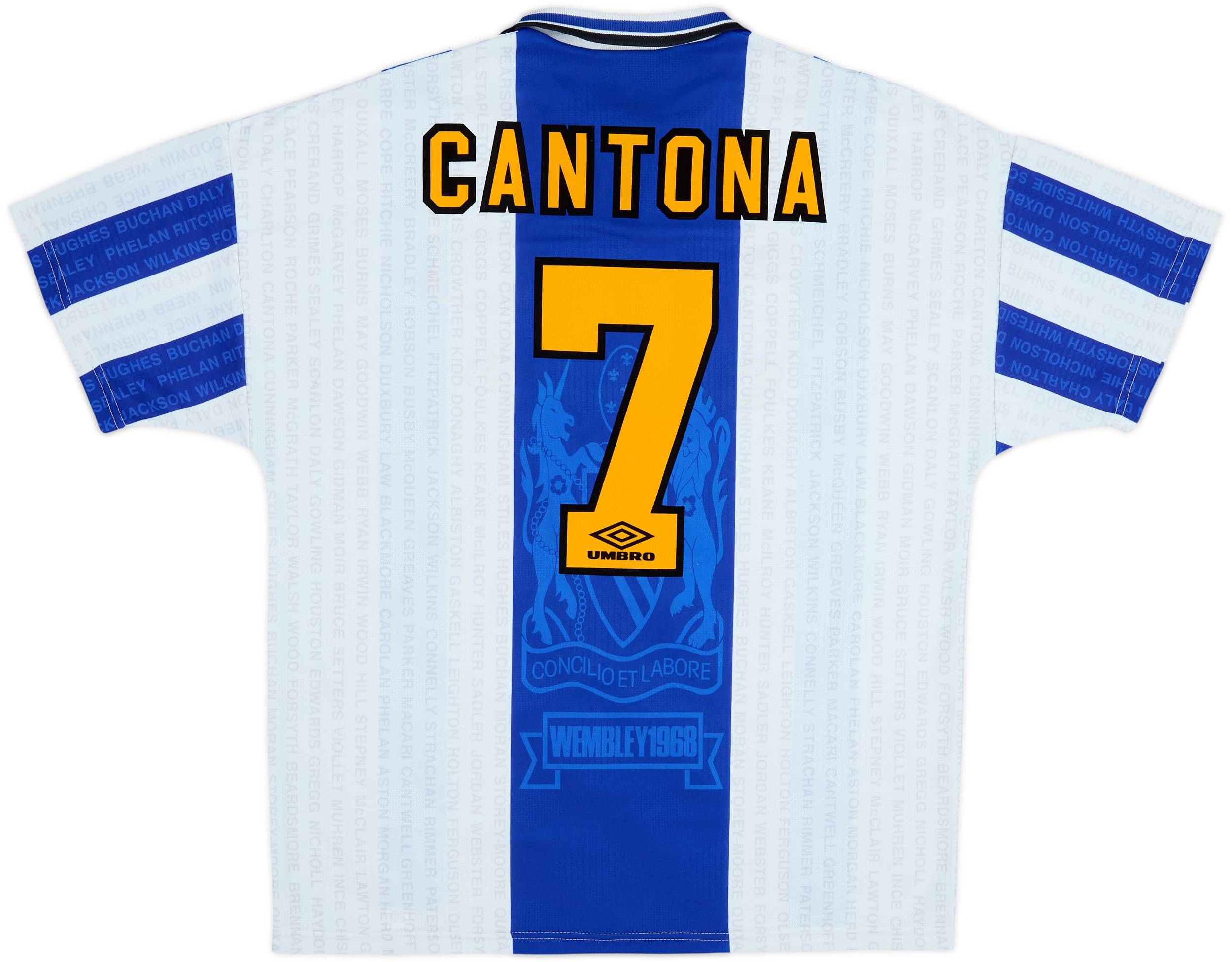 1994-96 Manchester United Third Shirt Cantona #7 (XL)