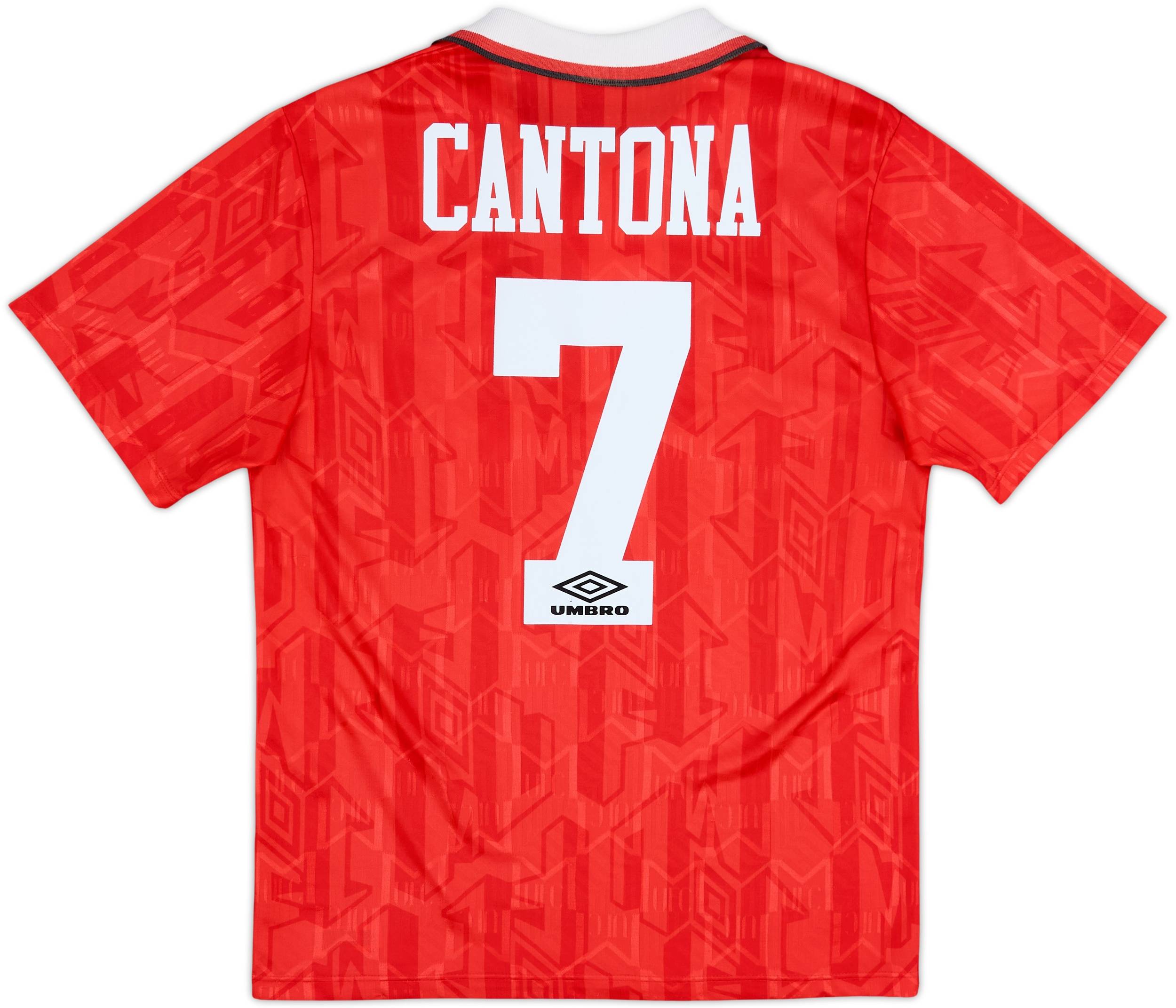 1992-94 Manchester United Home Shirt Cantona #7 (M)
