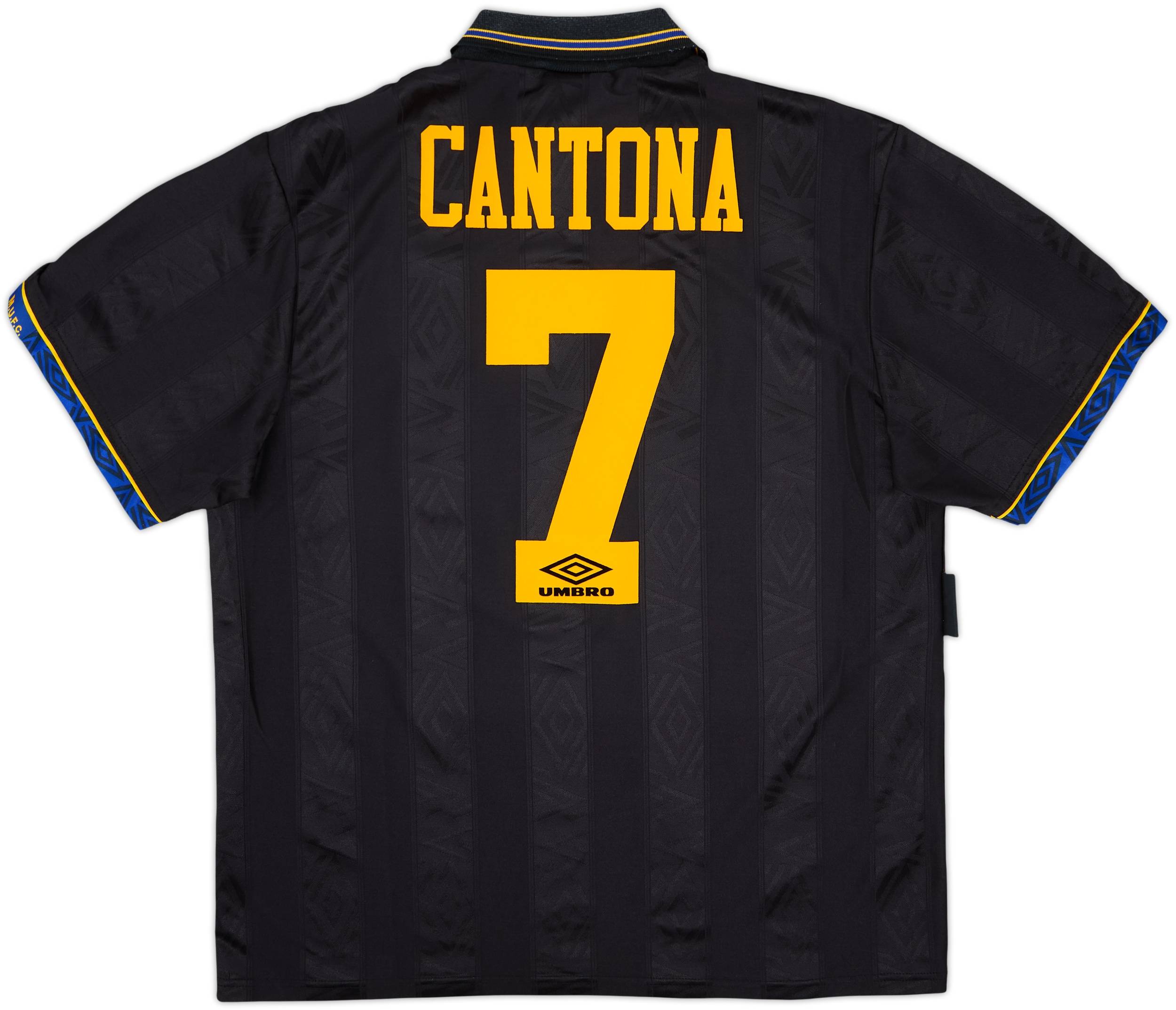 1993-95 Manchester United Away Shirt Cantona #7 (L)