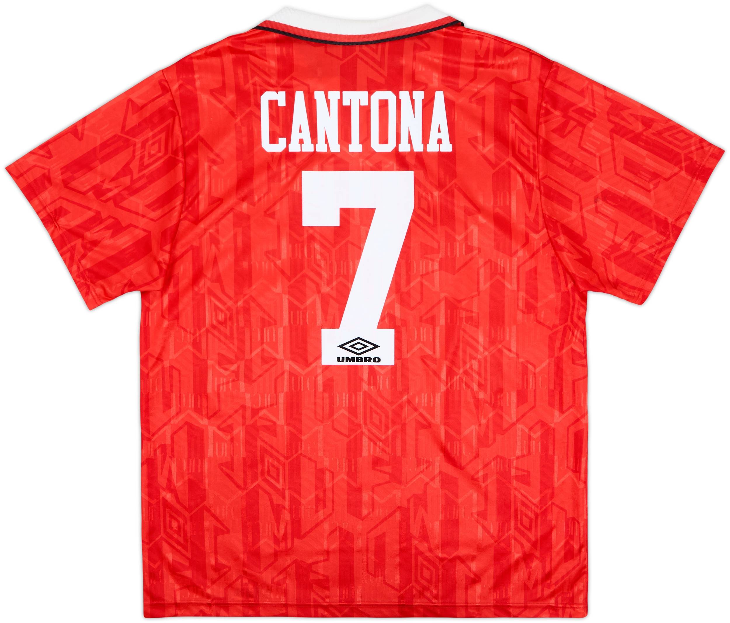 1992-94 Manchester United Home Shirt Cantona #7 (XL)