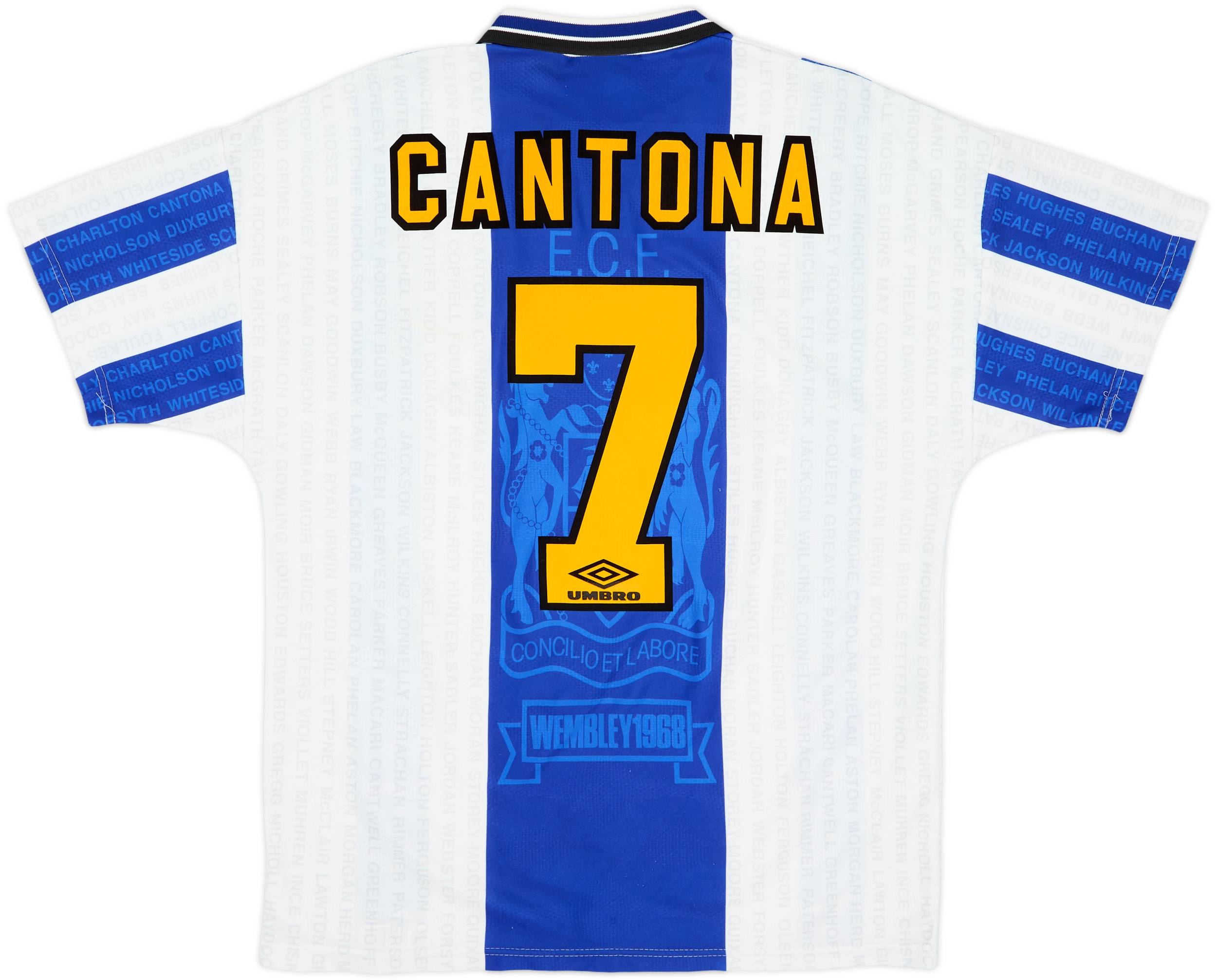 1994-96 Manchester United Third Shirt Cantona #7 (L)