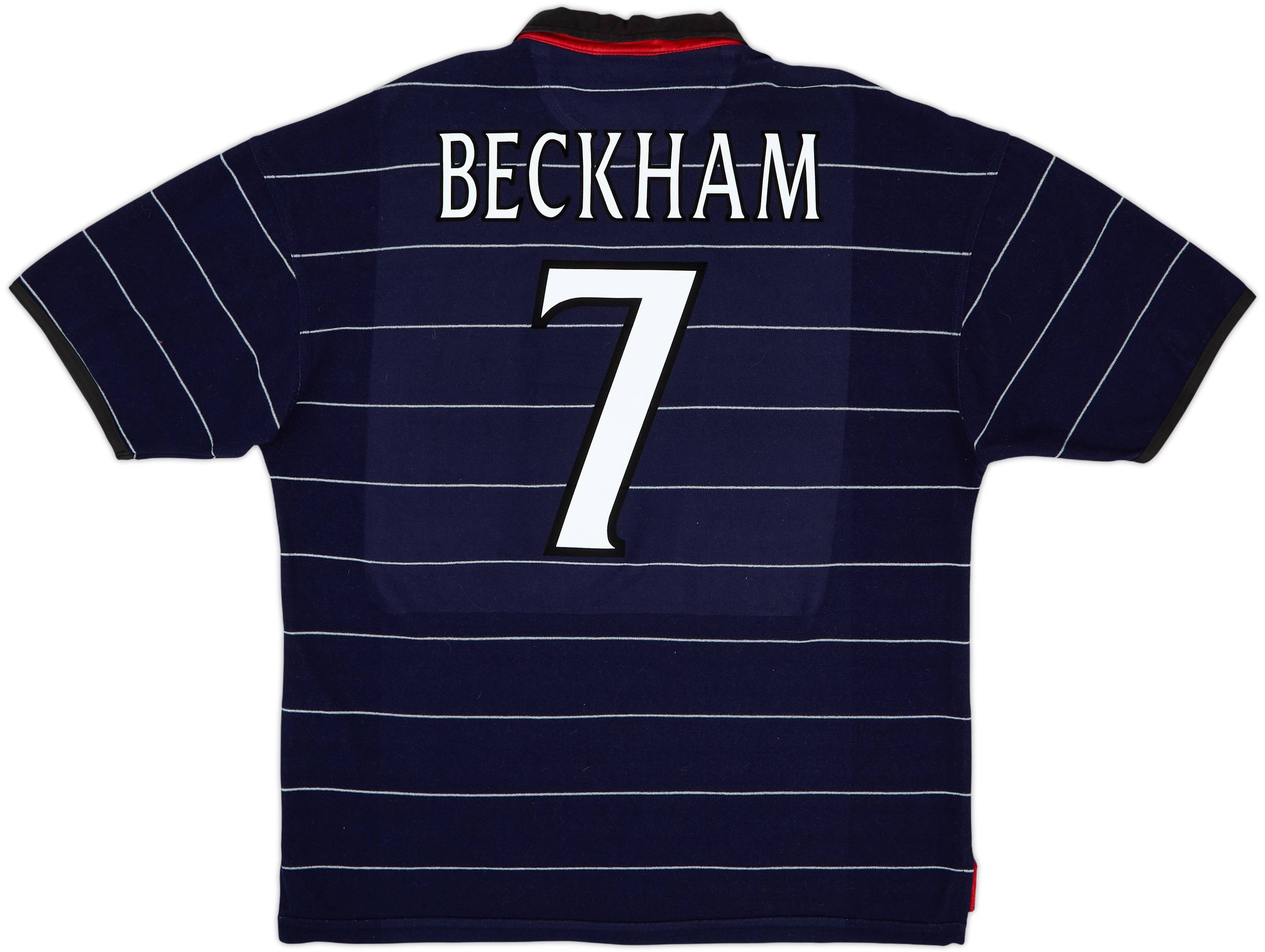1999-00 Manchester United Away Shirt Beckham #7 (L)