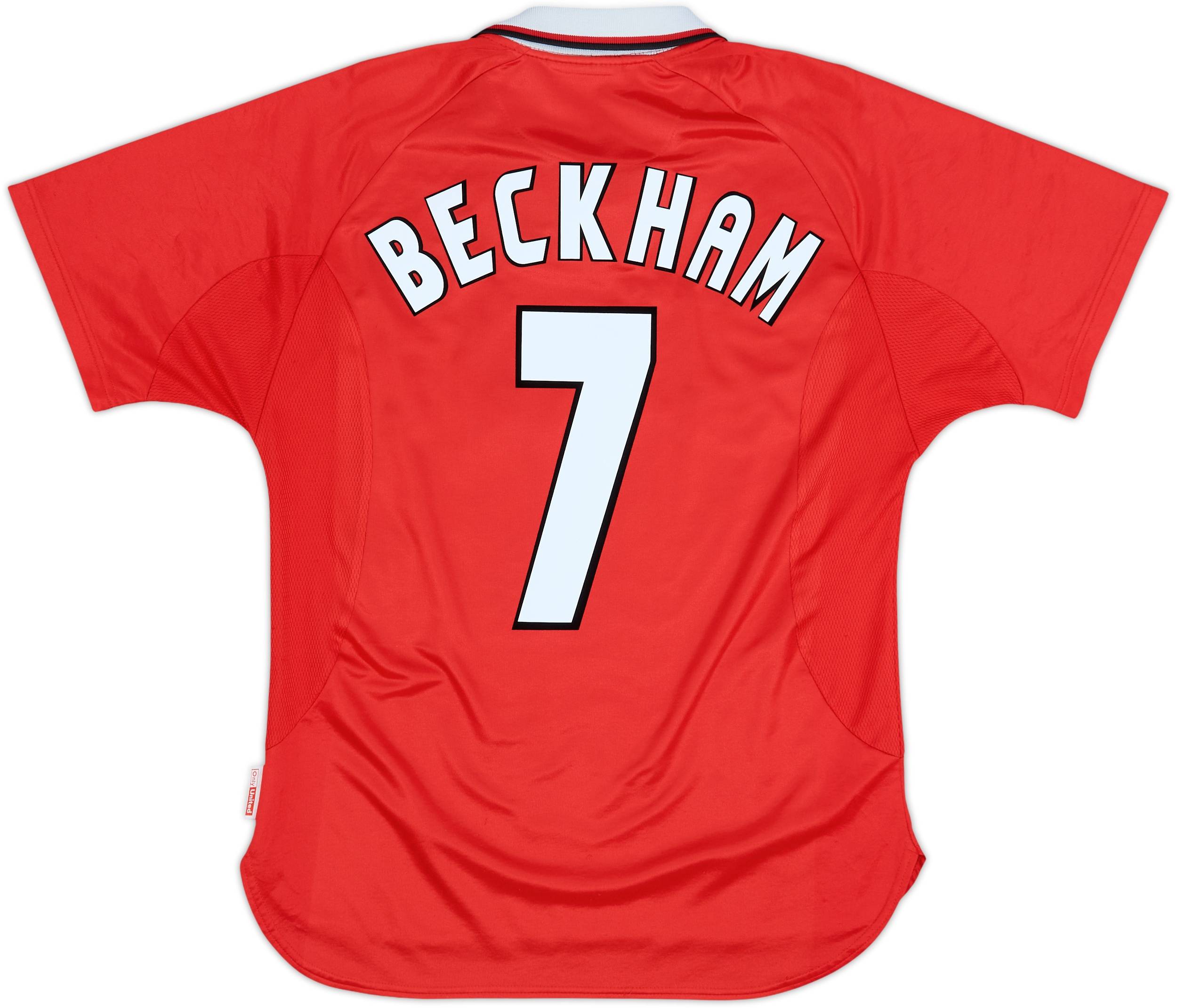 1997-00 Manchester United CL Shirt Beckham #7 (M)