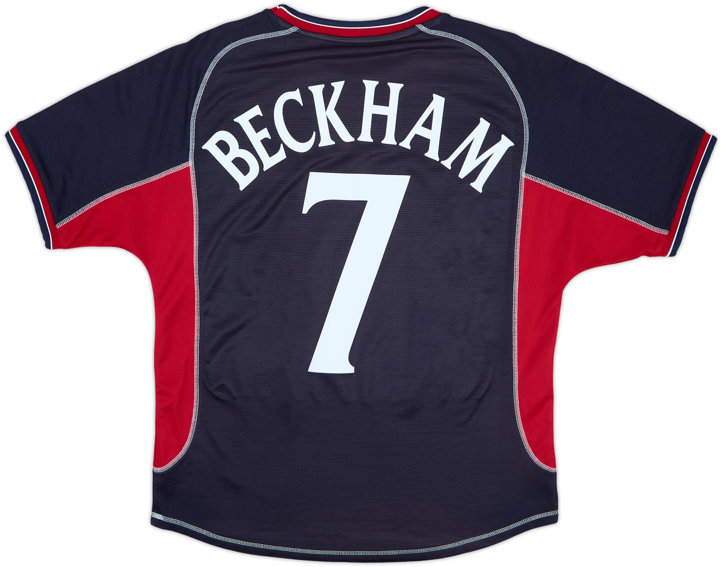 2000-01 Manchester United Third Shirt Beckham #7 (M)
