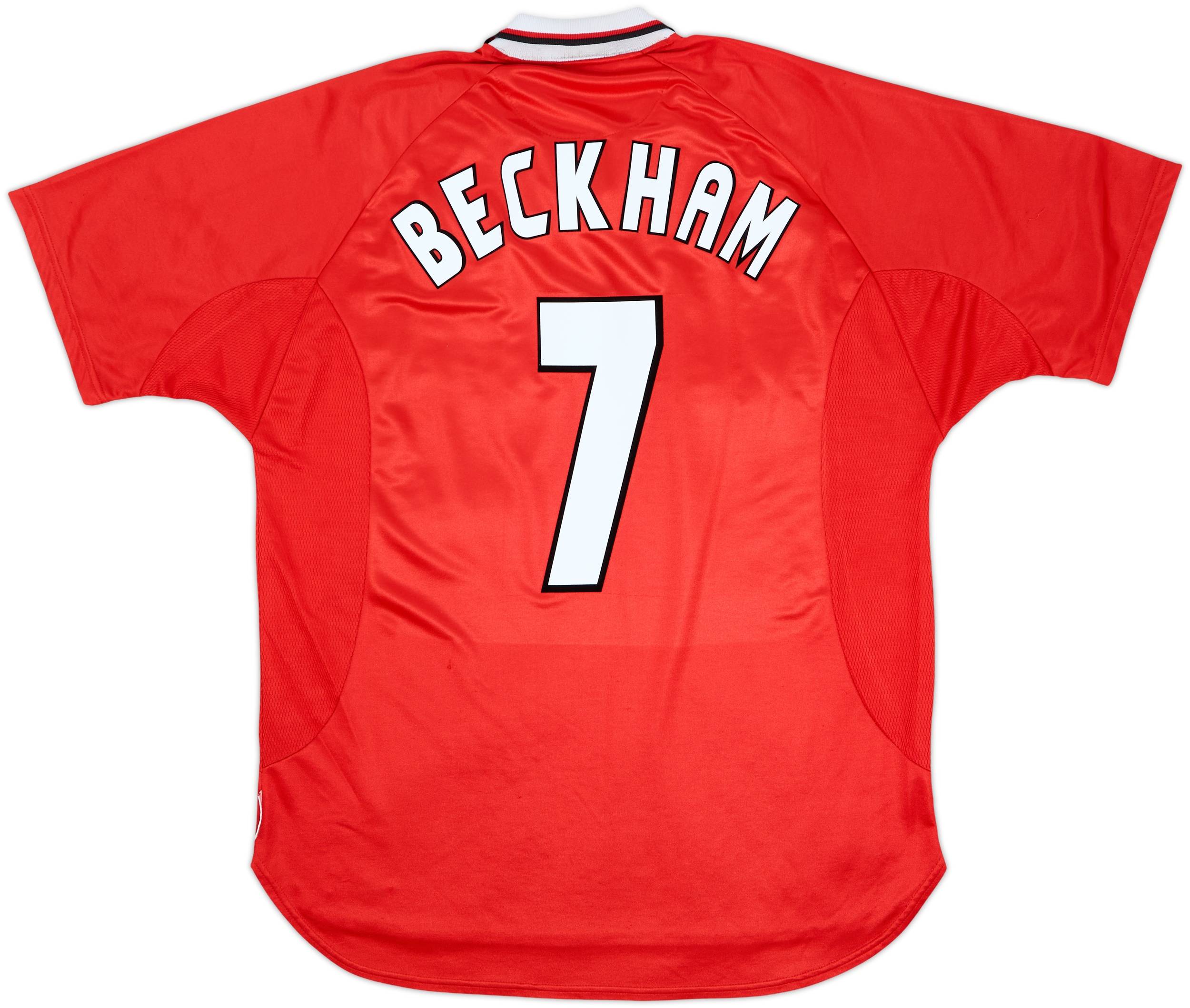 1997-00 Manchester United CL Shirt Beckham #7 (XL)