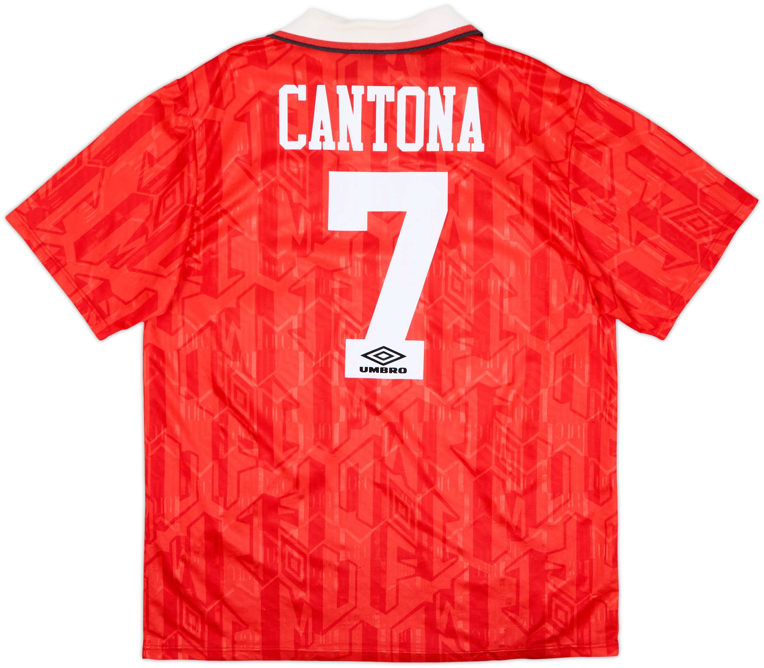 1992-94 Manchester United Home Shirt Cantona #7 (XL)