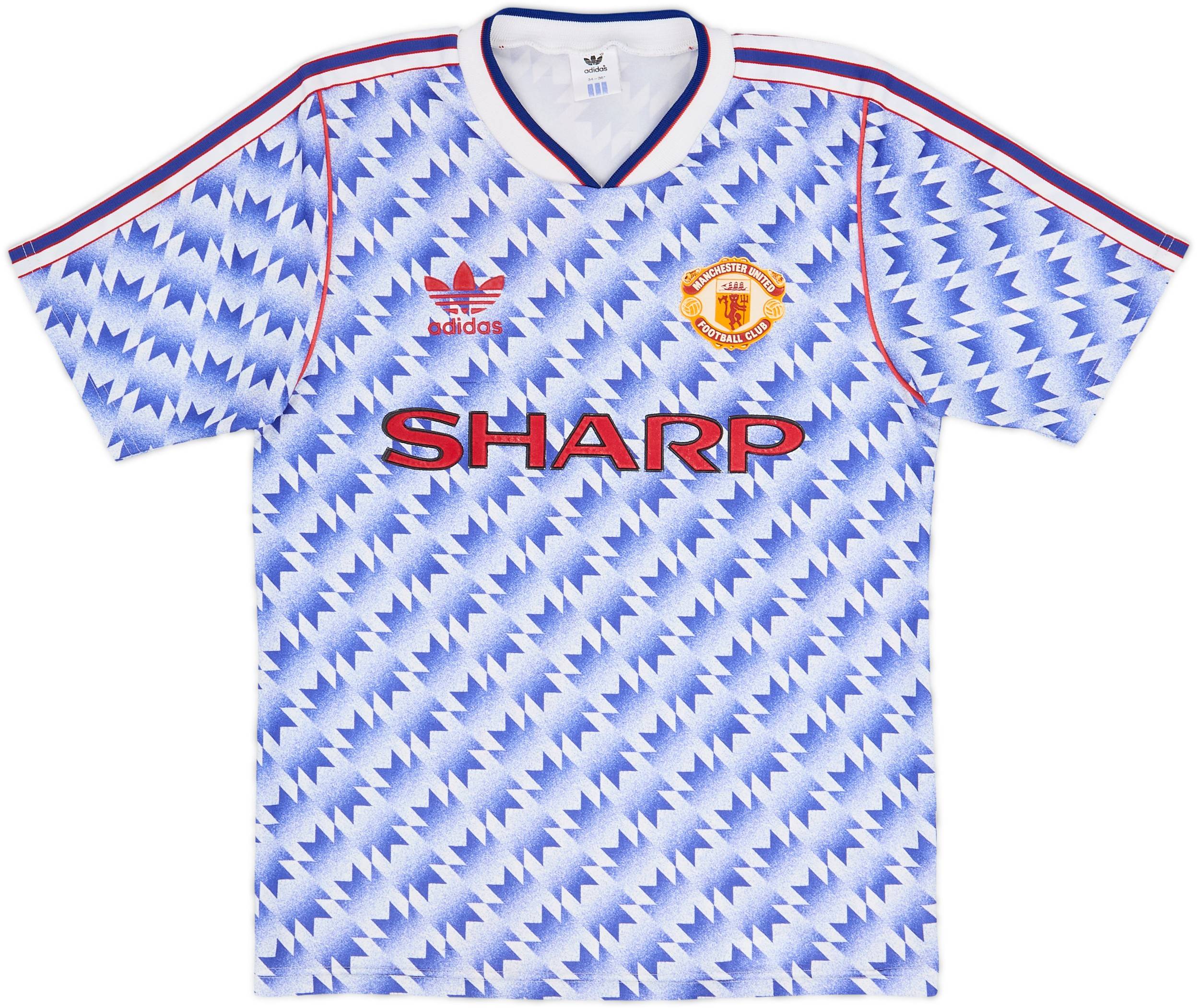 1990-92 Manchester United Away Shirt (S)