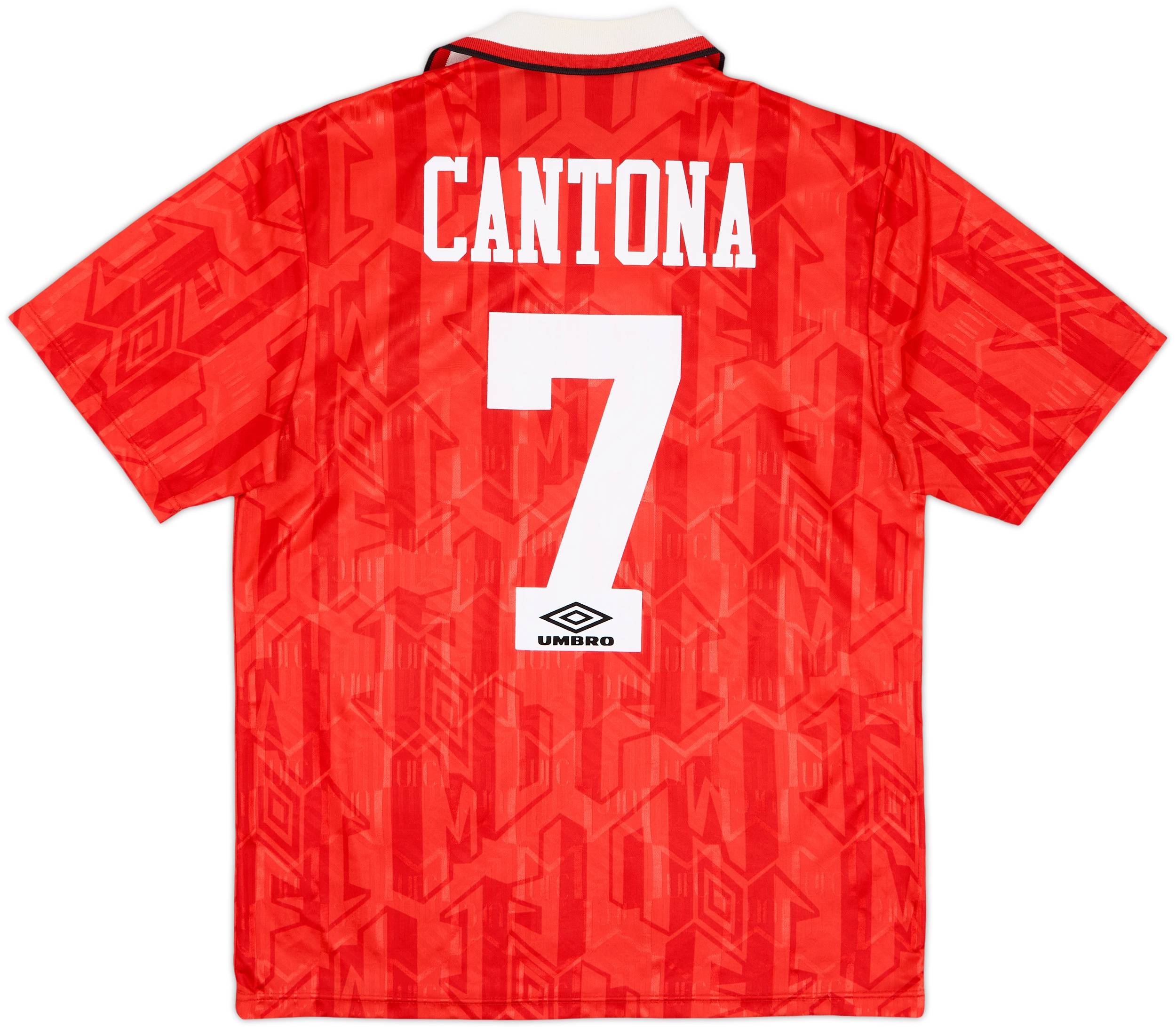 1992-94 Manchester United 'Champions' Home Shirt Cantona #7 (M)