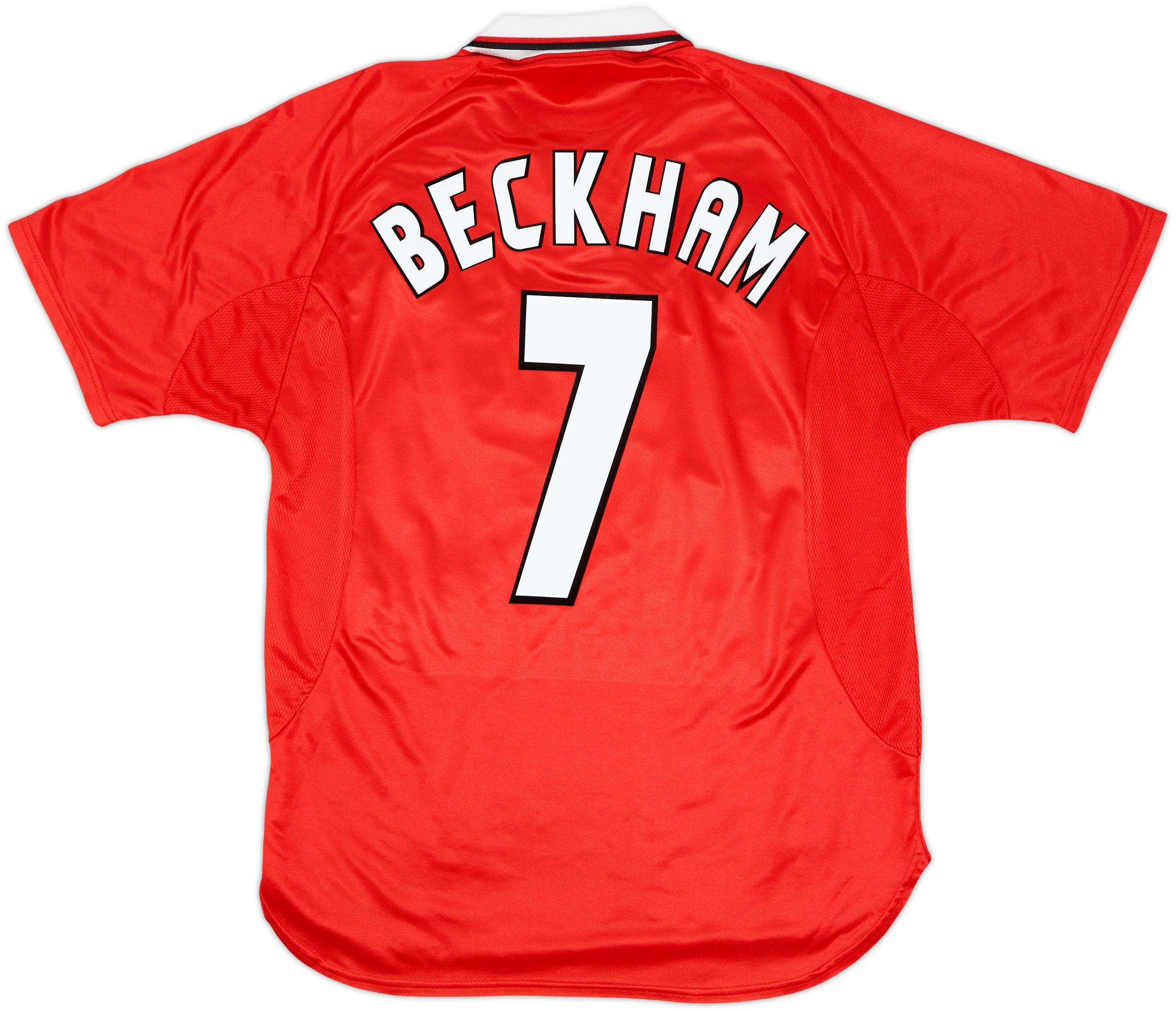 1997-00 Manchester United CL Shirt Beckham #7 (L)