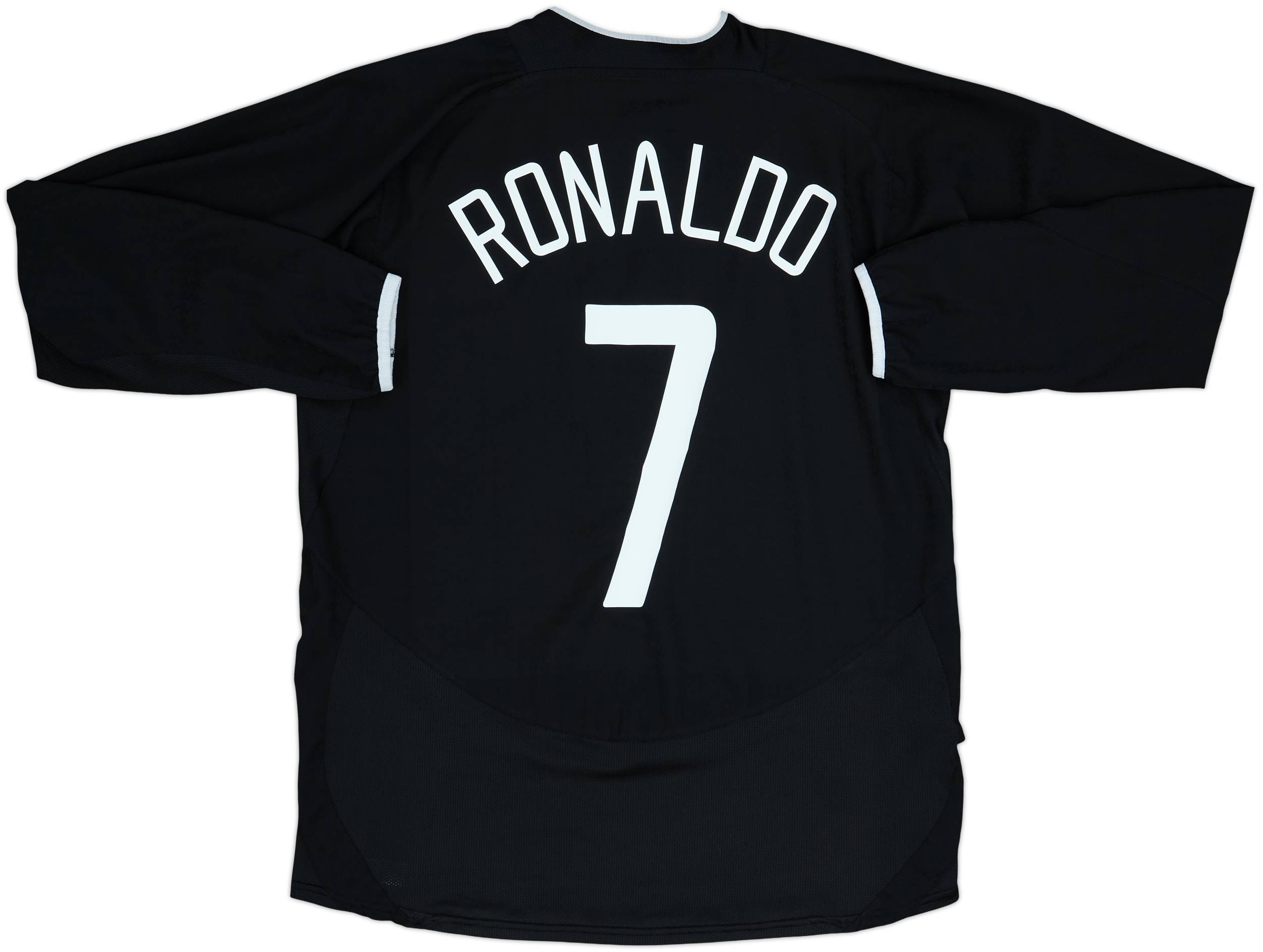 2003-05 Manchester United Away L/S Shirt Ronaldo #7 (L)