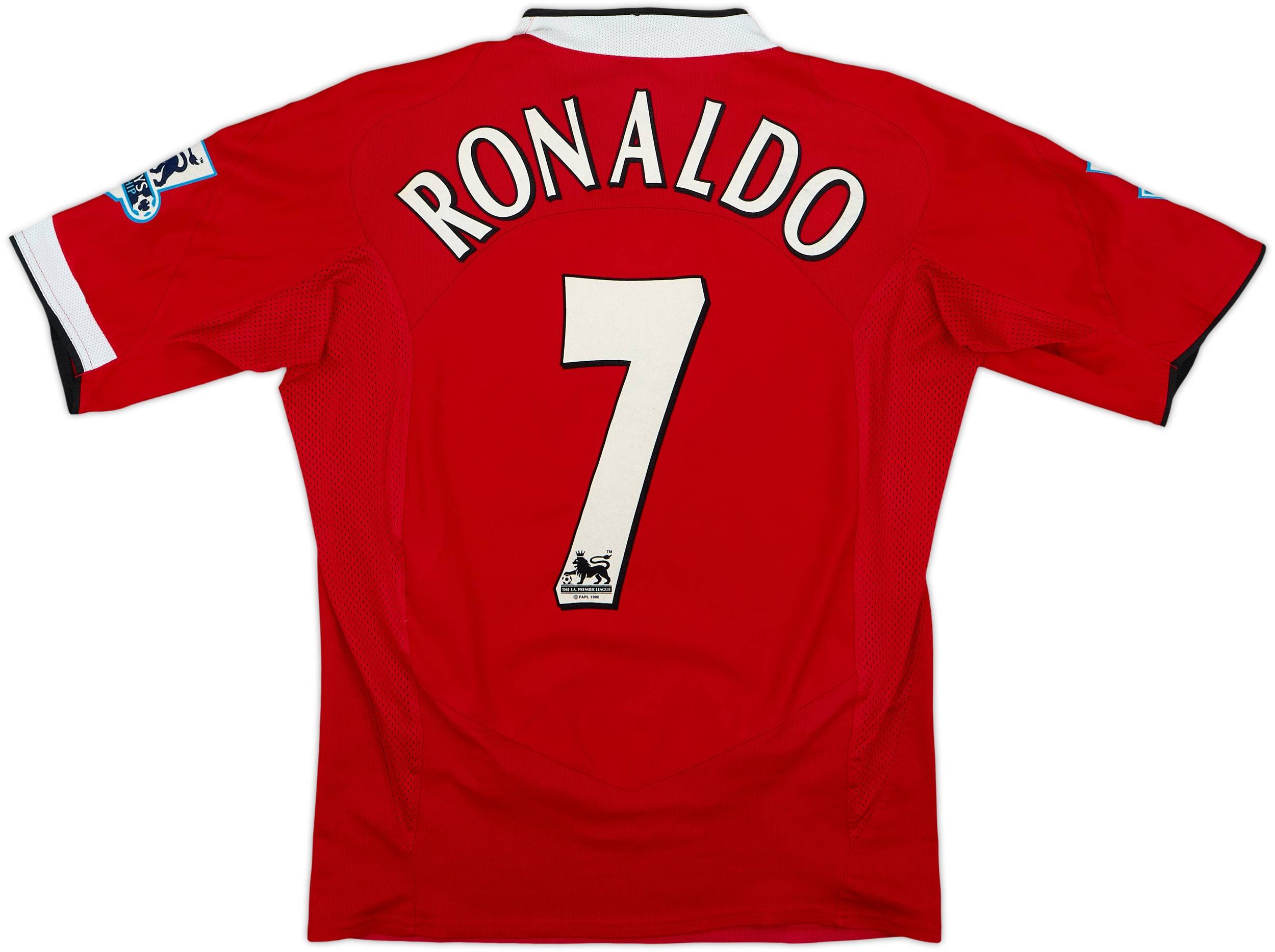 2004-06 Manchester United Home Shirt Ronaldo #7 (S)