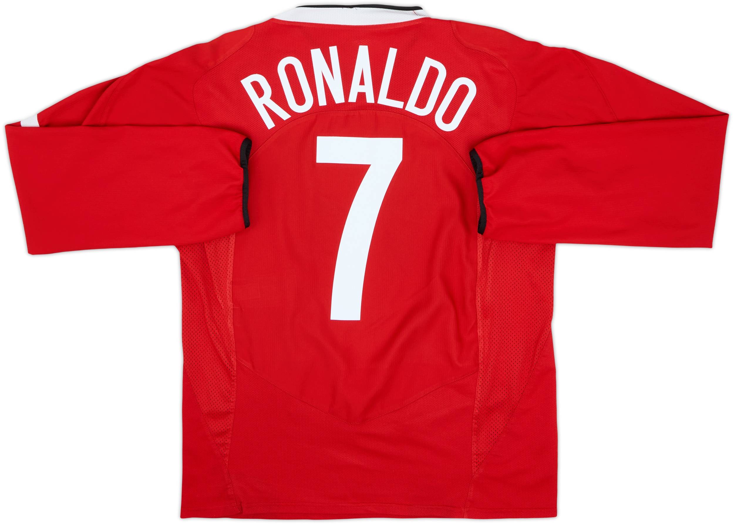 2004-06 Manchester United Home L/S Shirt Ronaldo #7 (L)