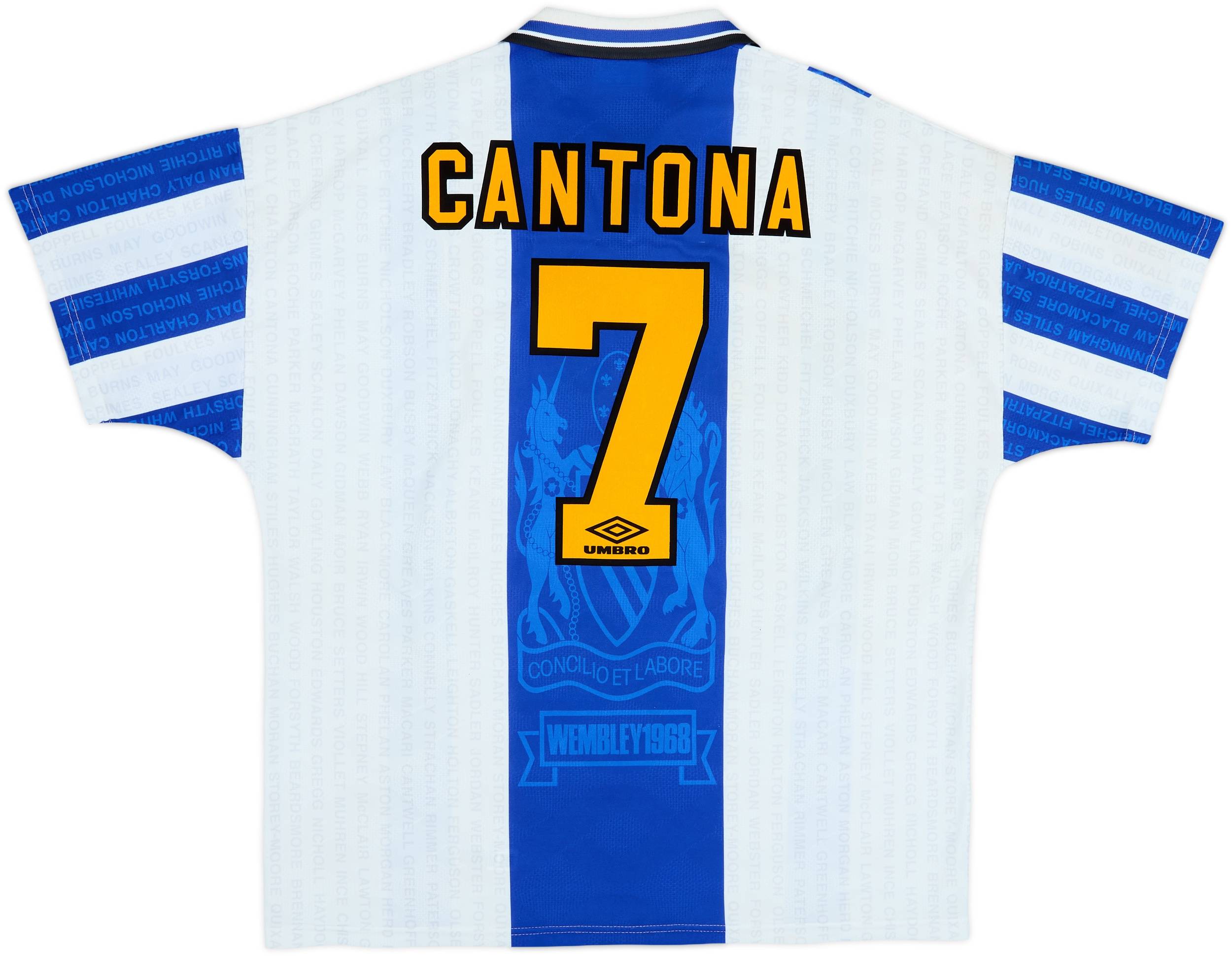 1994-96 Manchester United Third Shirt Cantona #7 (XXL)