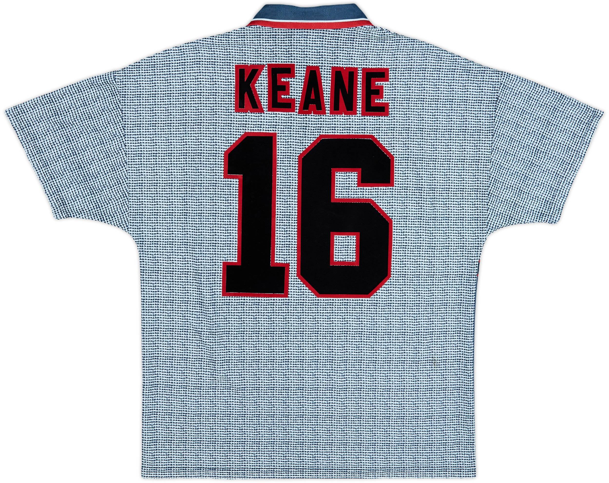 1995-96 Manchester United Away Shirt Keane #16 (L)