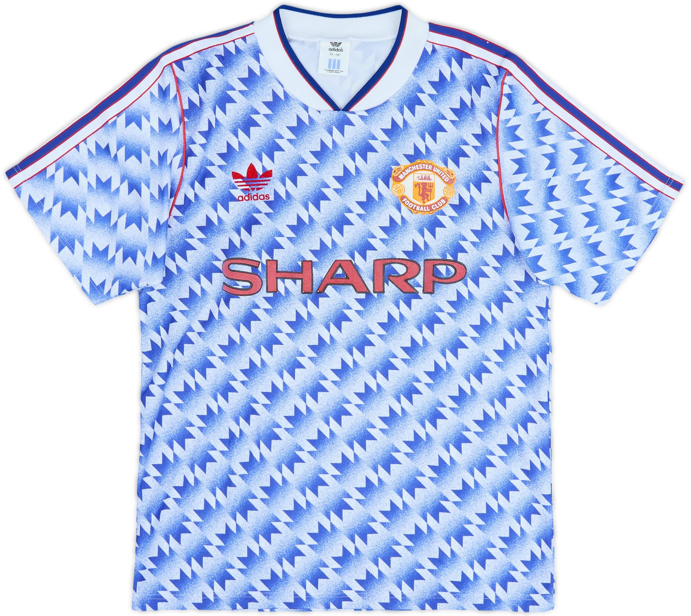1990-92 Manchester United Away Shirt (S)