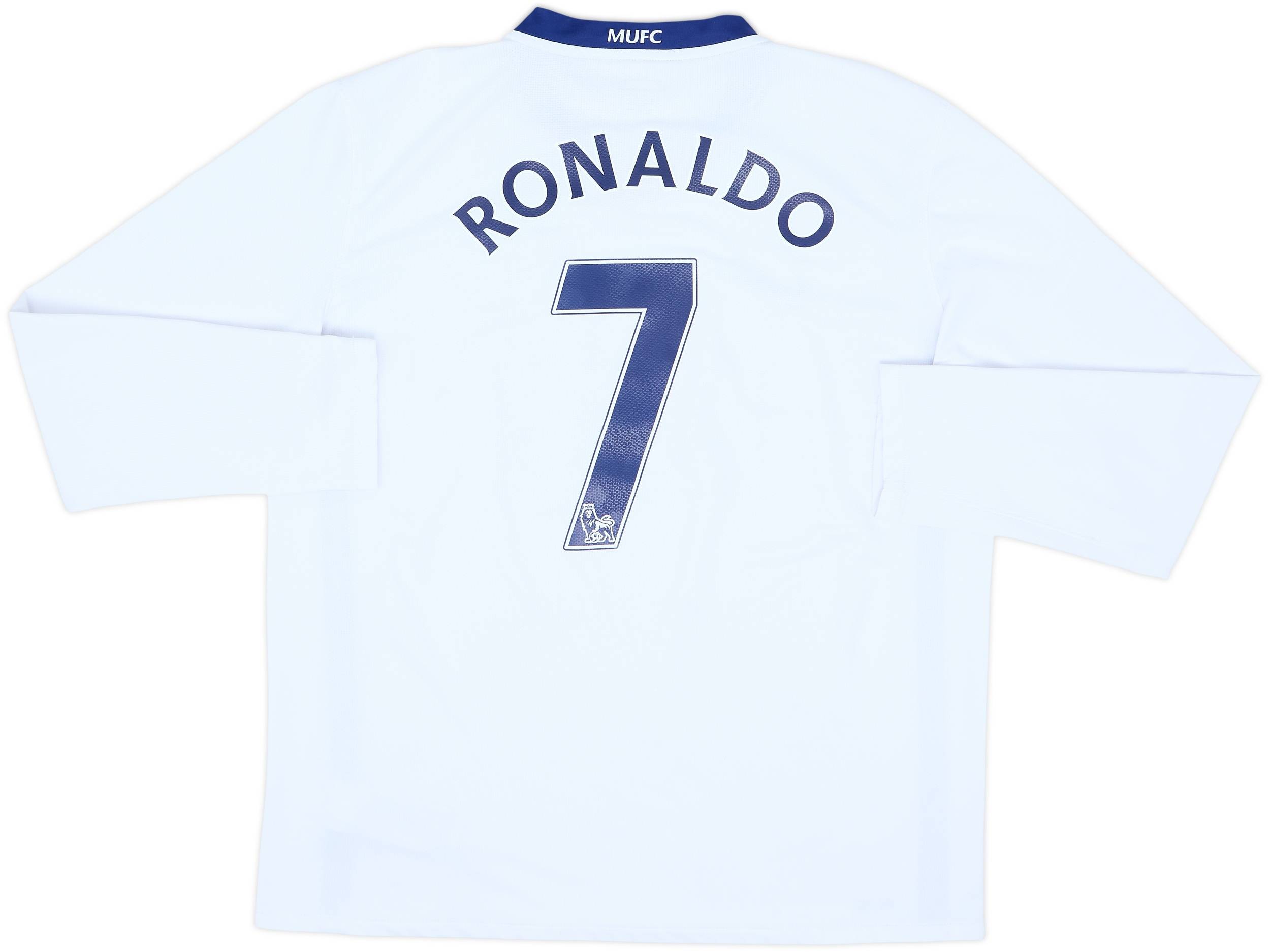 2008-10 Manchester United Away L/S Shirt Ronaldo #7 (L)
