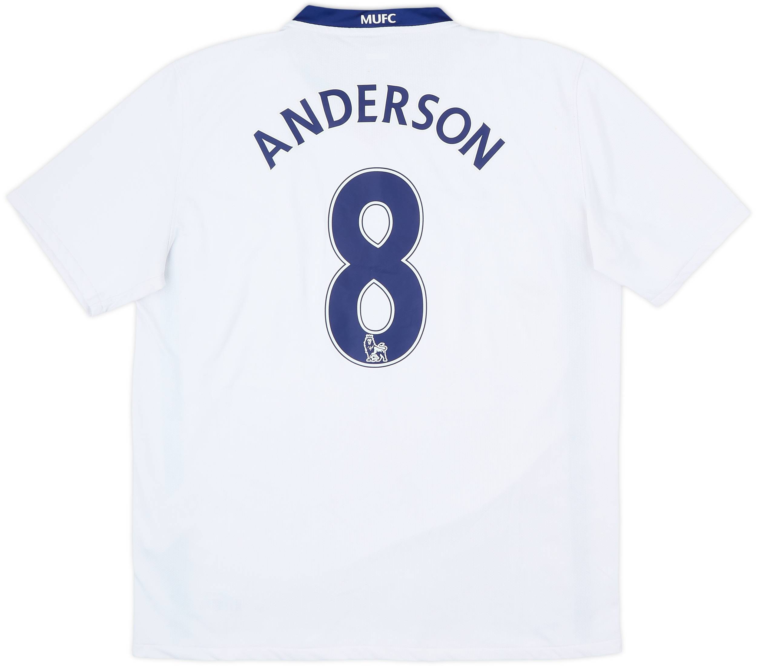 2008-10 Manchester United Away Shirt Anderson #8 (L)