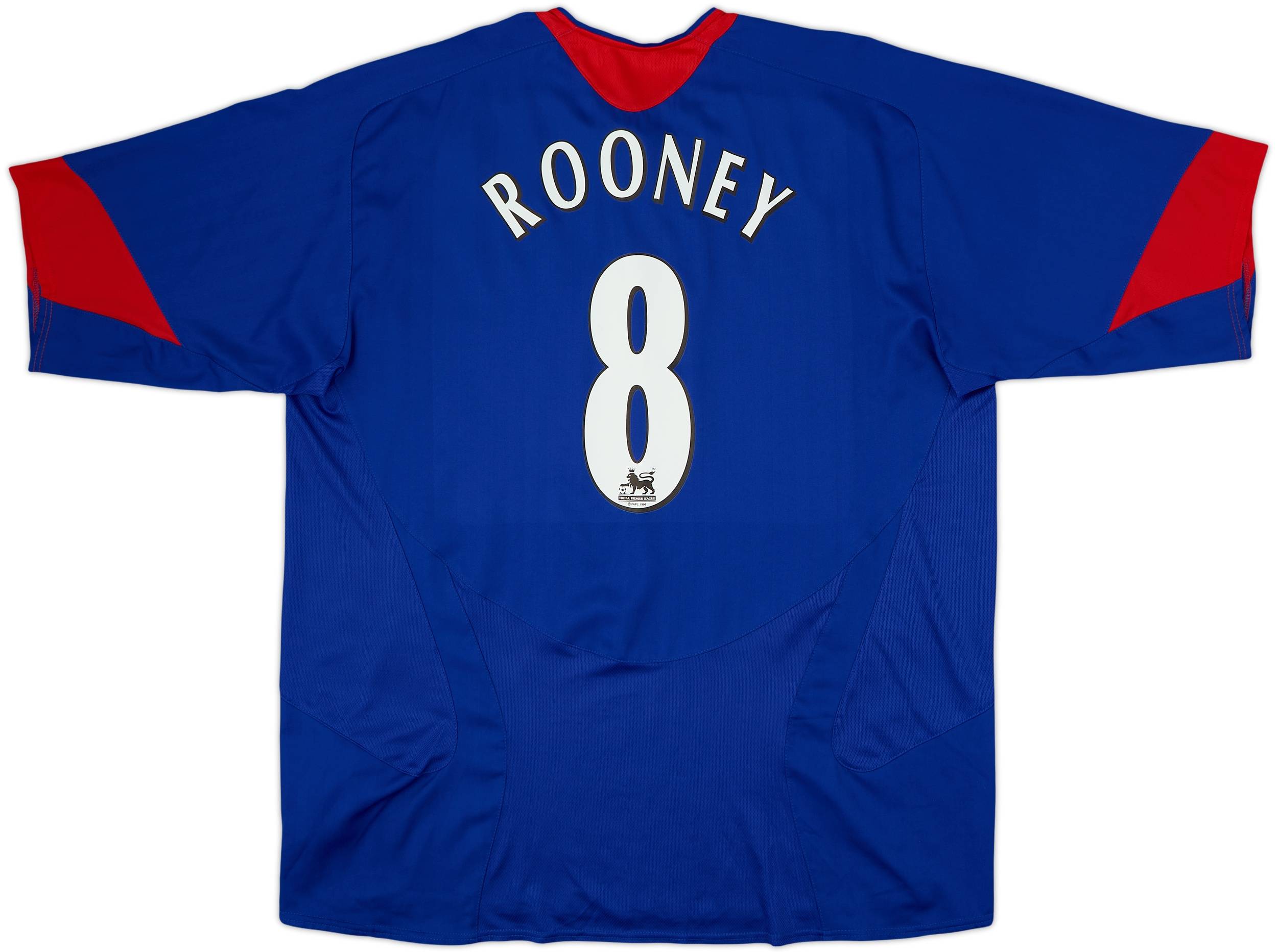 2005-06 Manchester United Away Shirt Rooney #8 (XXL)