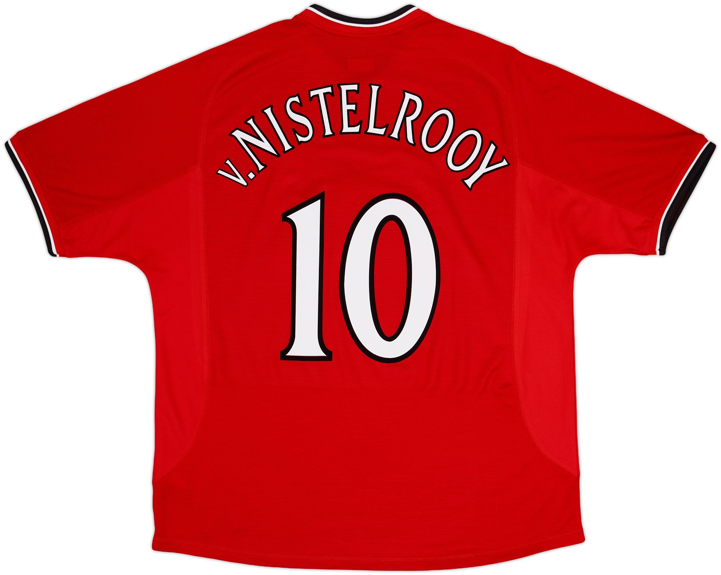 2000-02 Manchester United Home Shirt V.Nistelrooy #10 (XXL)