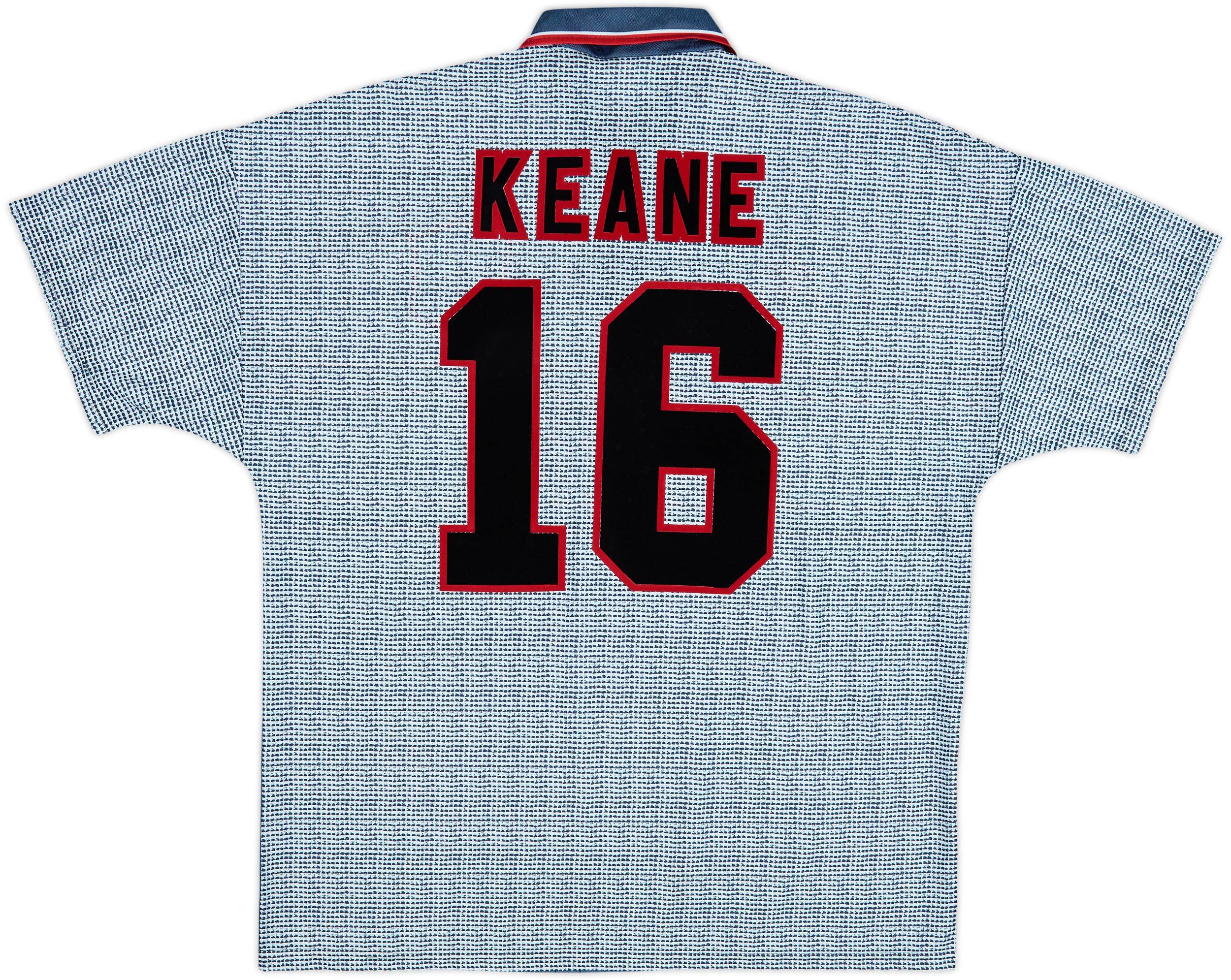 1995-96 Manchester United Away Shirt Keane #16 (XL)