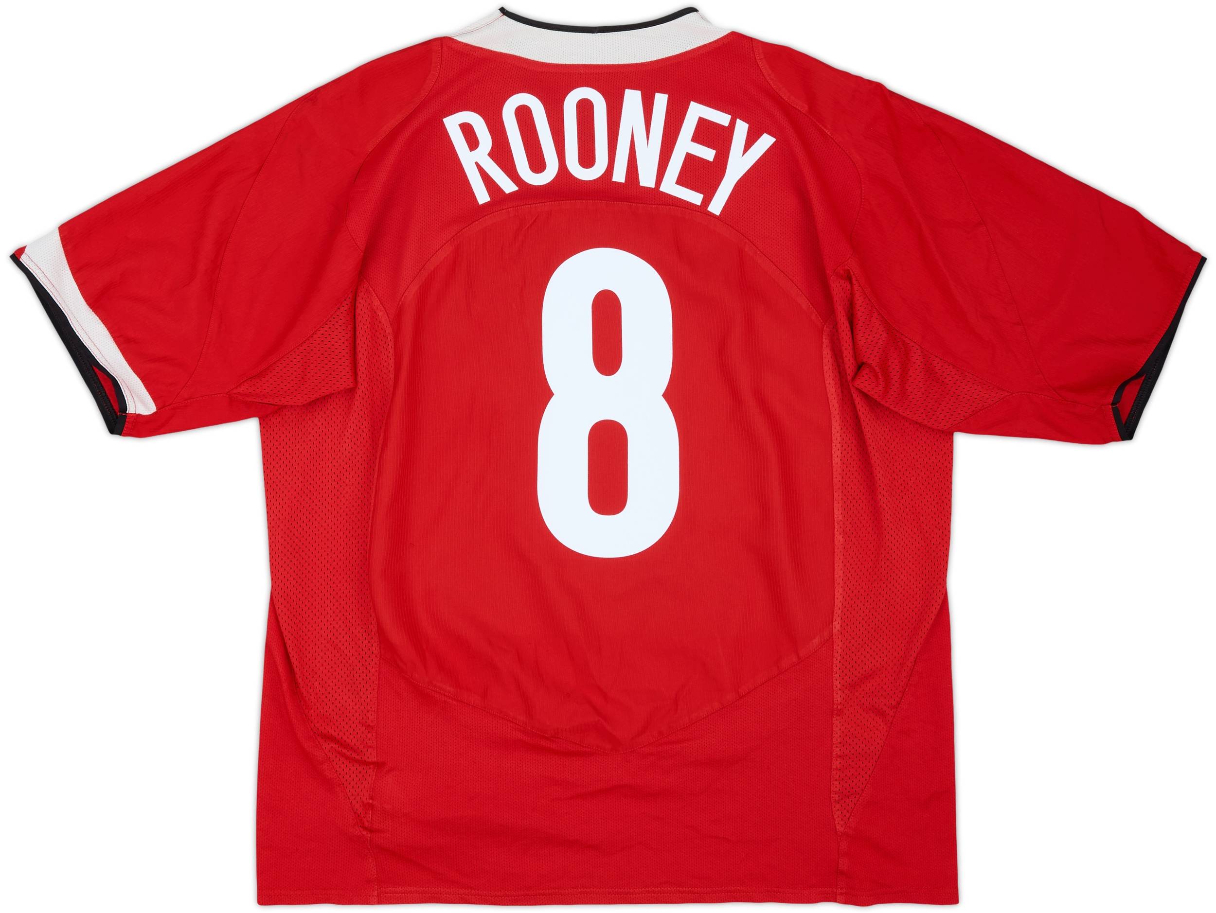 2004-06 Manchester United Home Shirt Rooney #8 (XL)