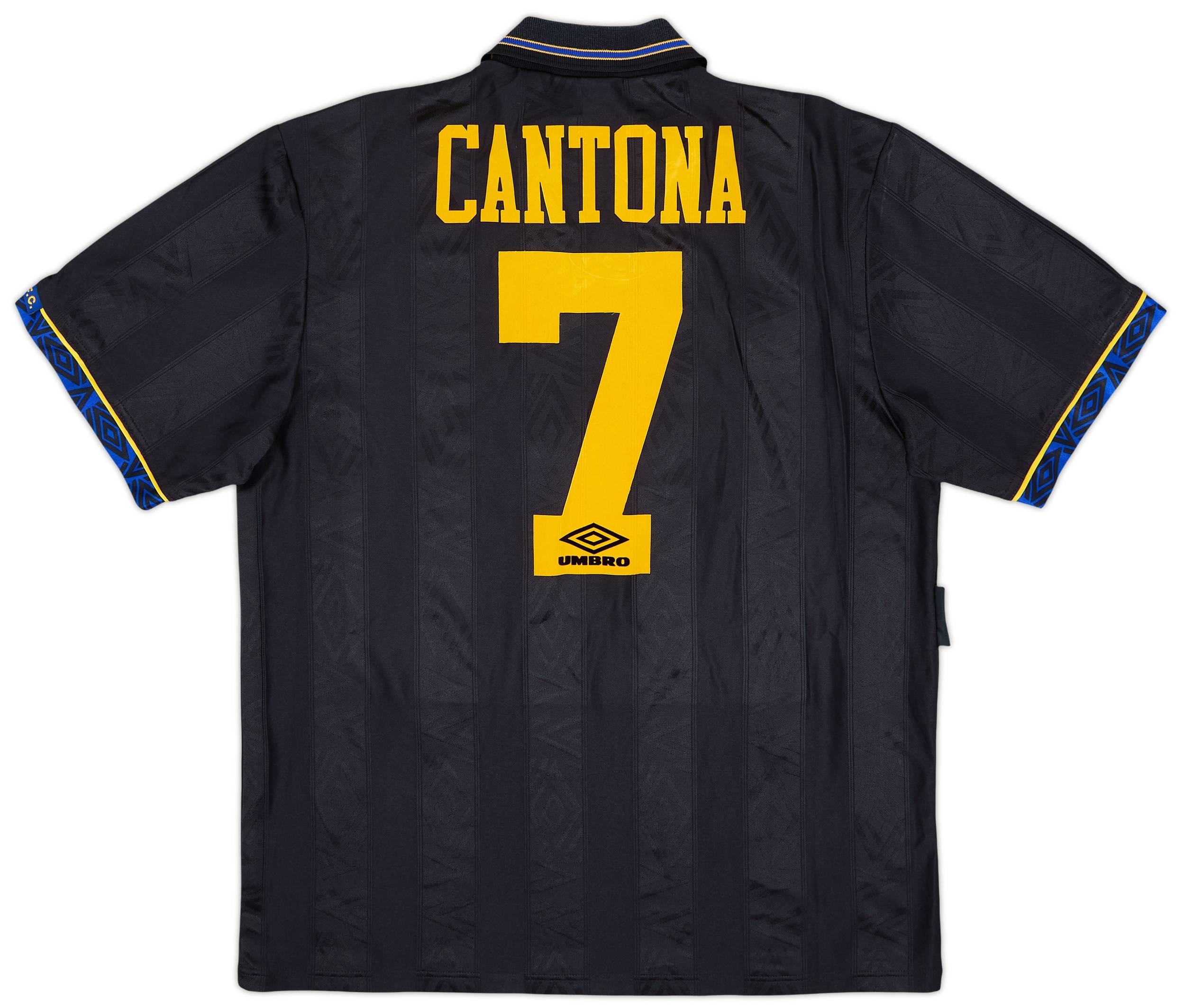 1993-95 Manchester United Away Shirt Cantona #7 (L)