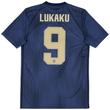 2018-19 Manchester United Maillot Third Lukaku #9 - 10/10 - (S)