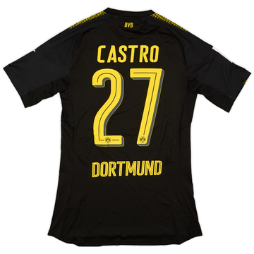 2017-18 Borussia Dortmund Maillot extérieur de match Castro #27