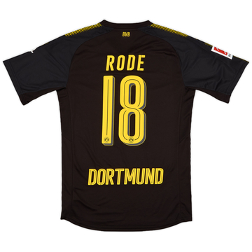 2017-18 Borussia Dortmund Maillot extérieur authentique Rode #18 - 10/10 - (M)