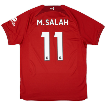 2022-23 Liverpool Maillot Domicile M.Salah #11 - 8/10 - (S)