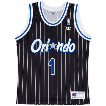 1993-94 Orlando Magic A.Hardaway #1 Maillot extérieur Champion - 3/10 - (L.Boys)