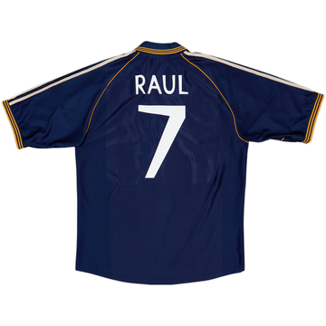 1998-99 Real Madrid Troisième Maillot Raul #7 - 6/10 - (XL)