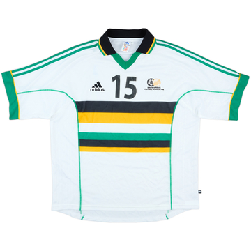 1999-02 South Africa Maillot domicile édition match #15